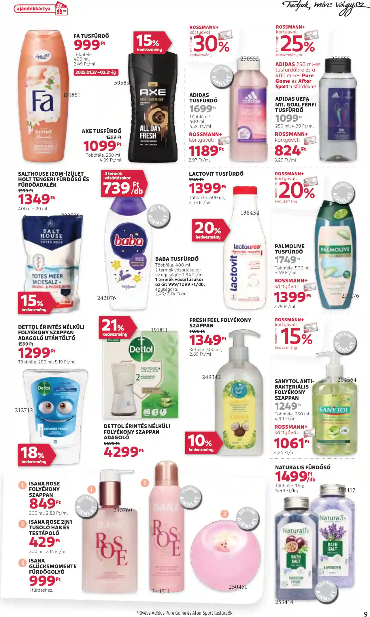 Rossmann akciós újság 5. hét (33 oldal)