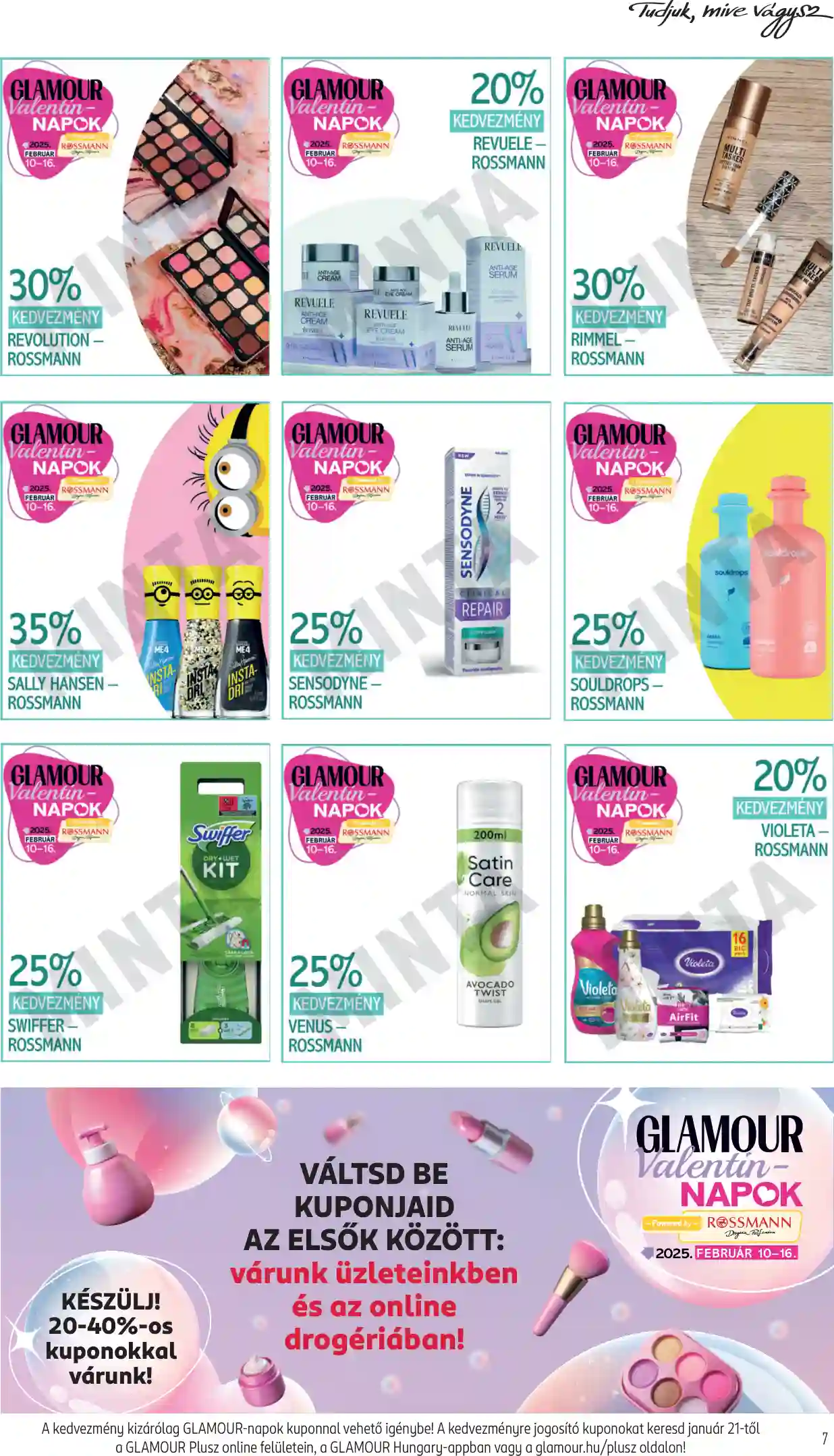 Rossmann akciós újság 6. hét (7 oldal)