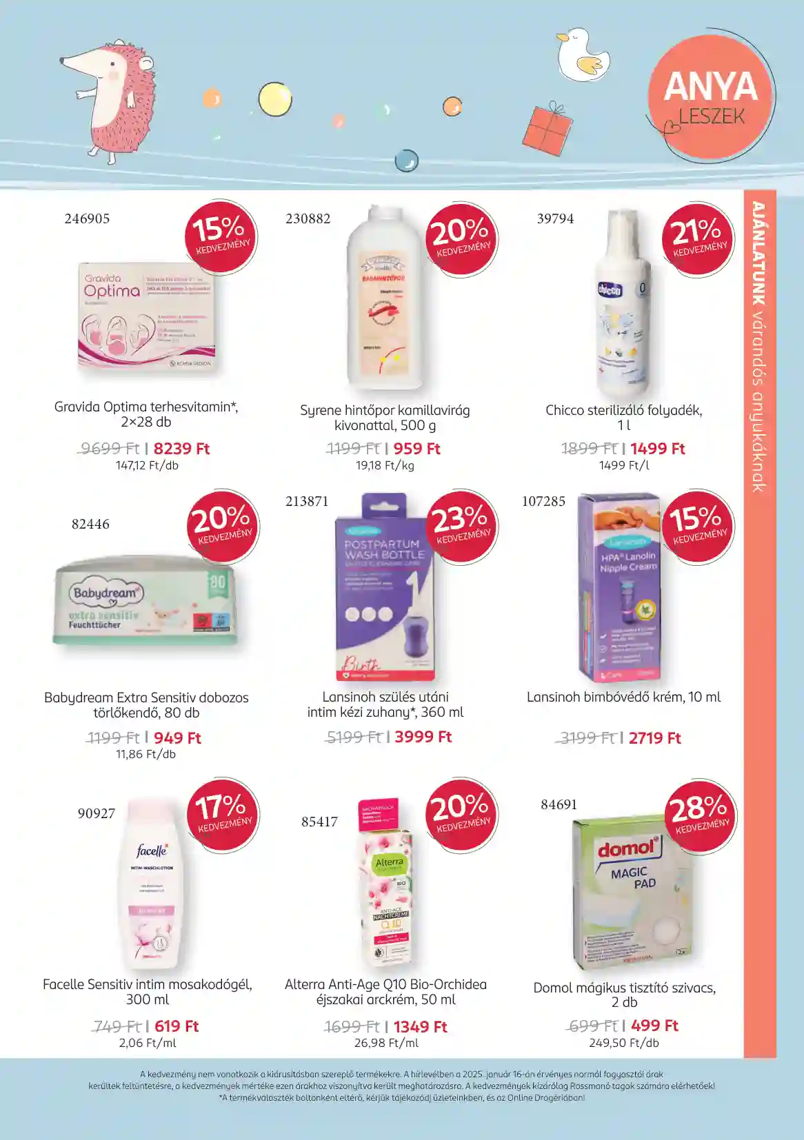 Rossmann akciós újság 6. hét (3 oldal)