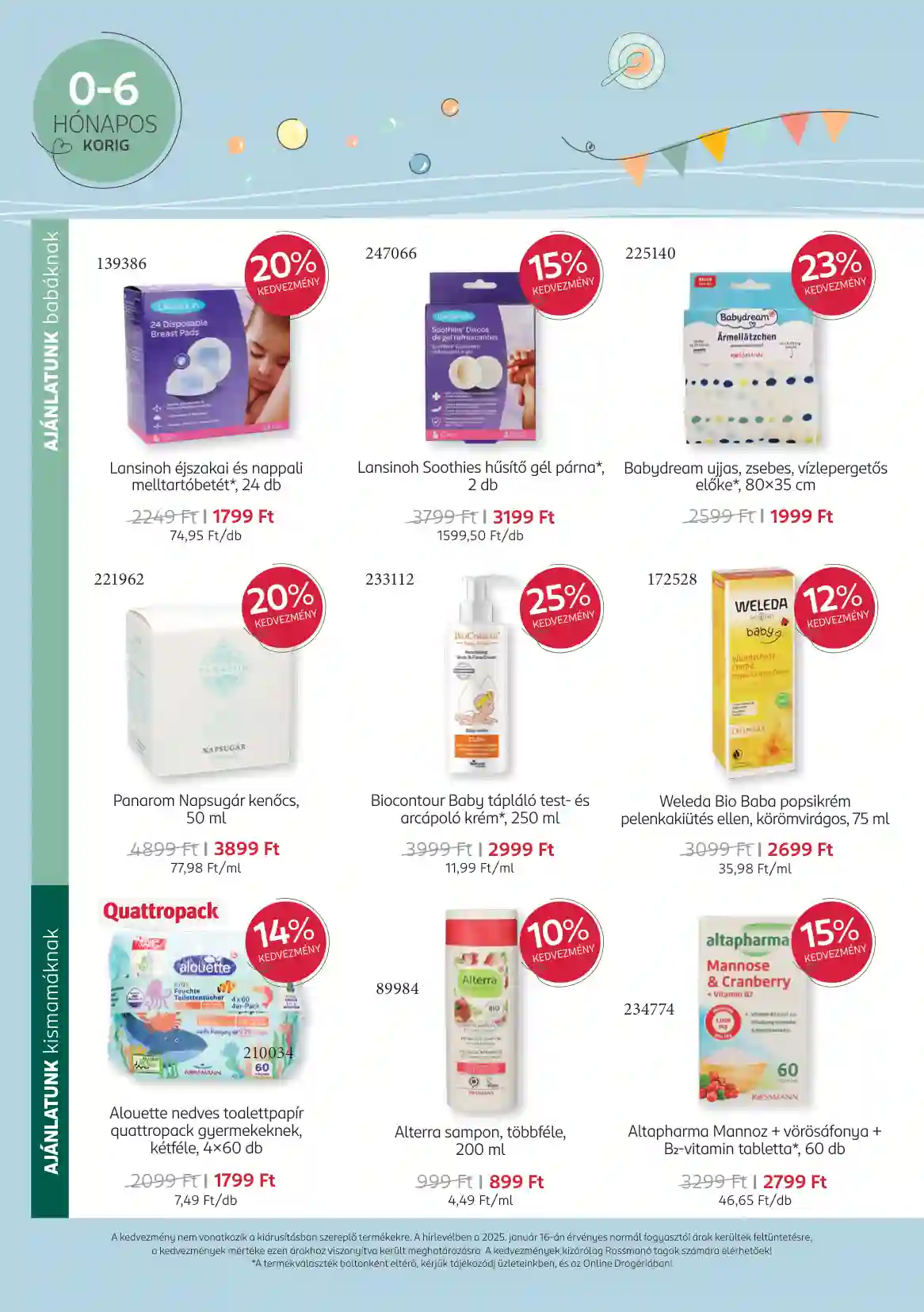 Rossmann akciós újság 6. hét (6 oldal)