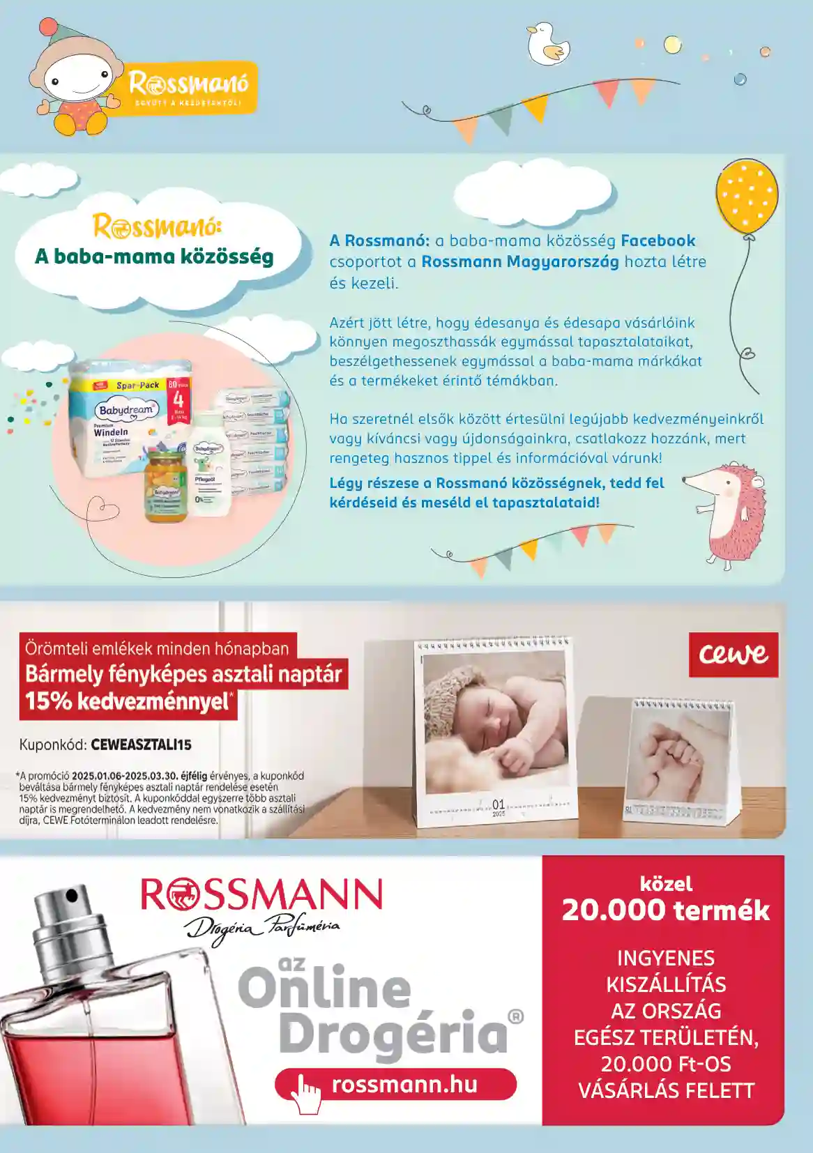 Rossmann akciós újság 6. hét (10 oldal)