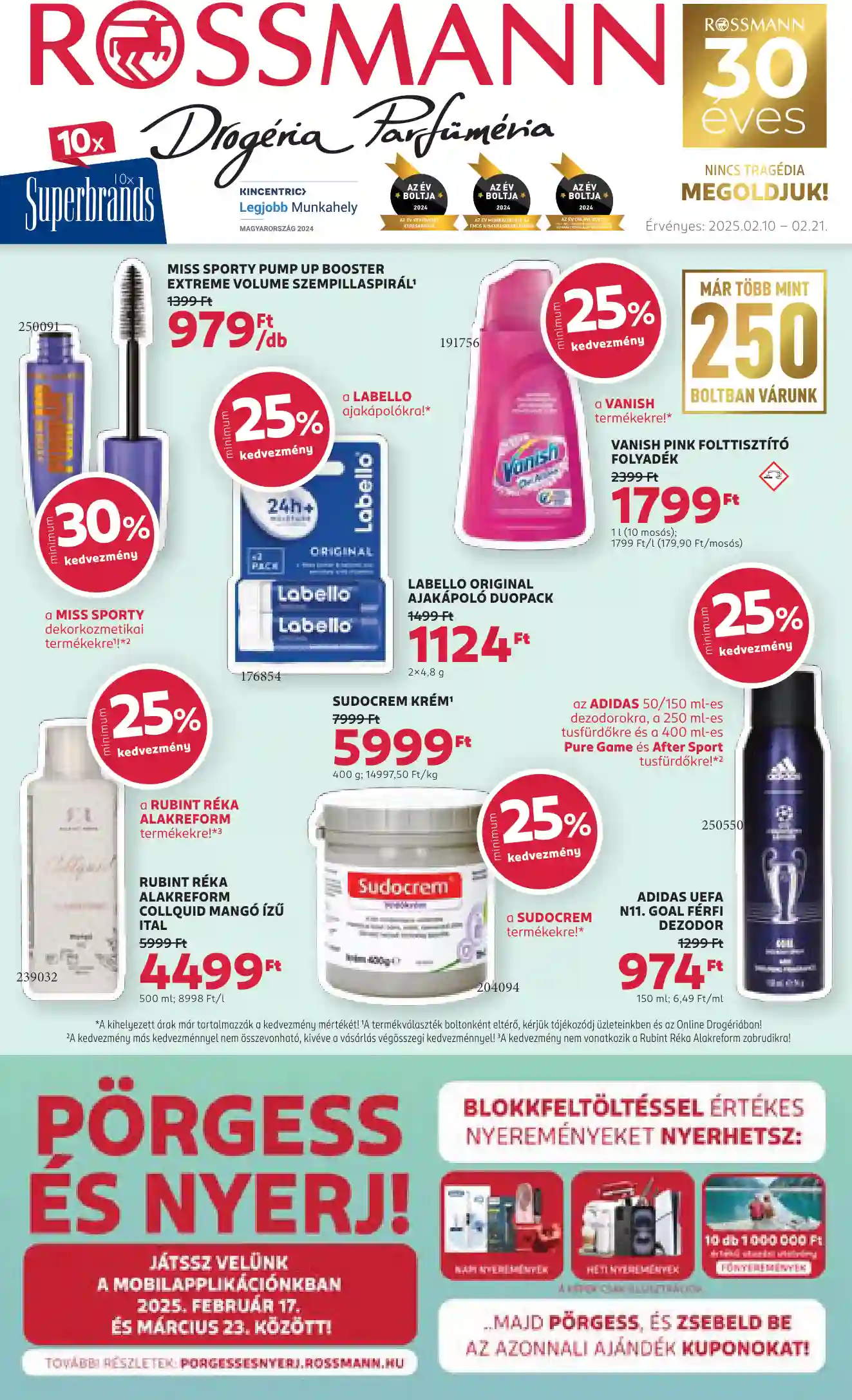 ROSSMANN  7.hét