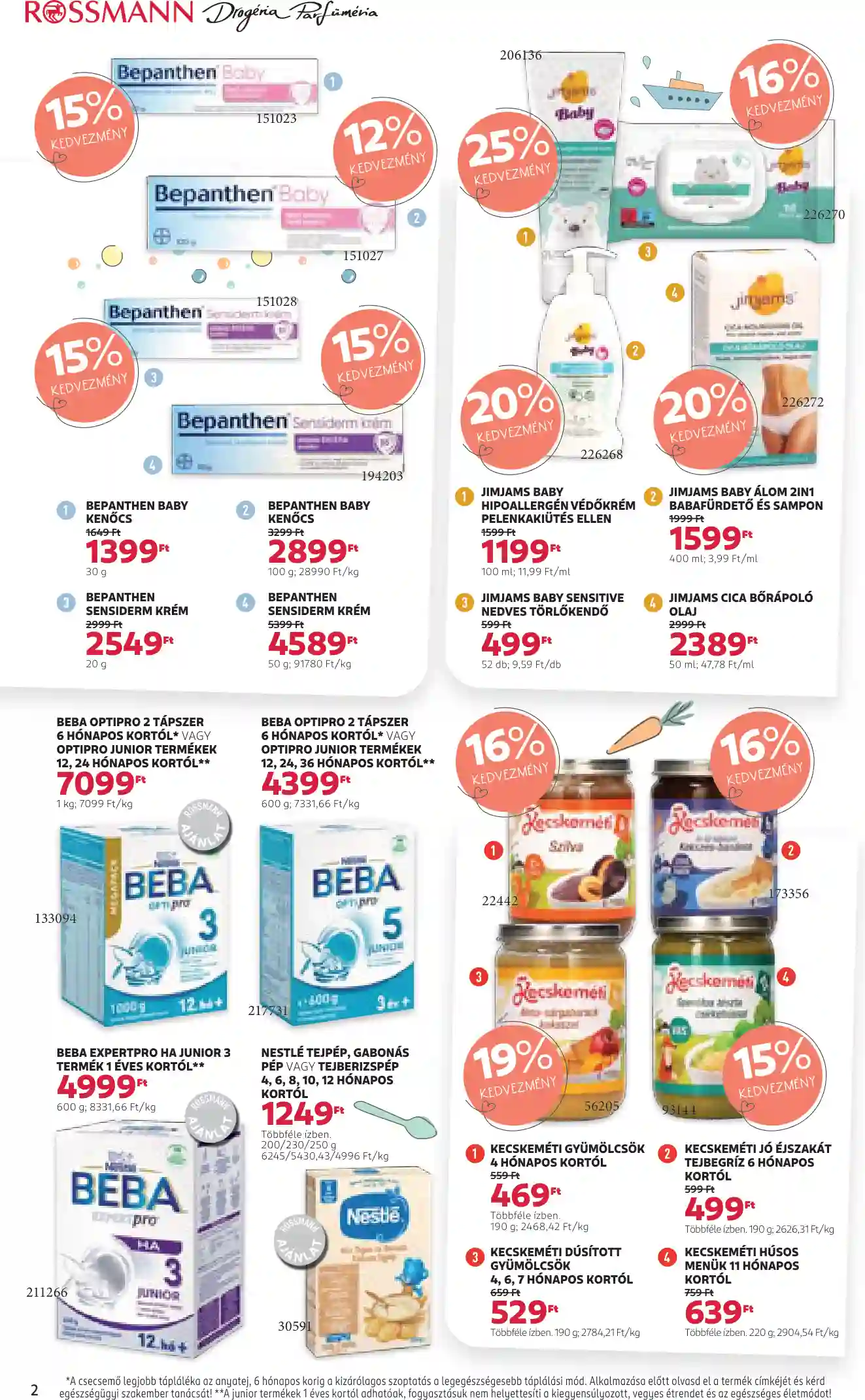 Rossmann akciós újság 7. hét (2 oldal)