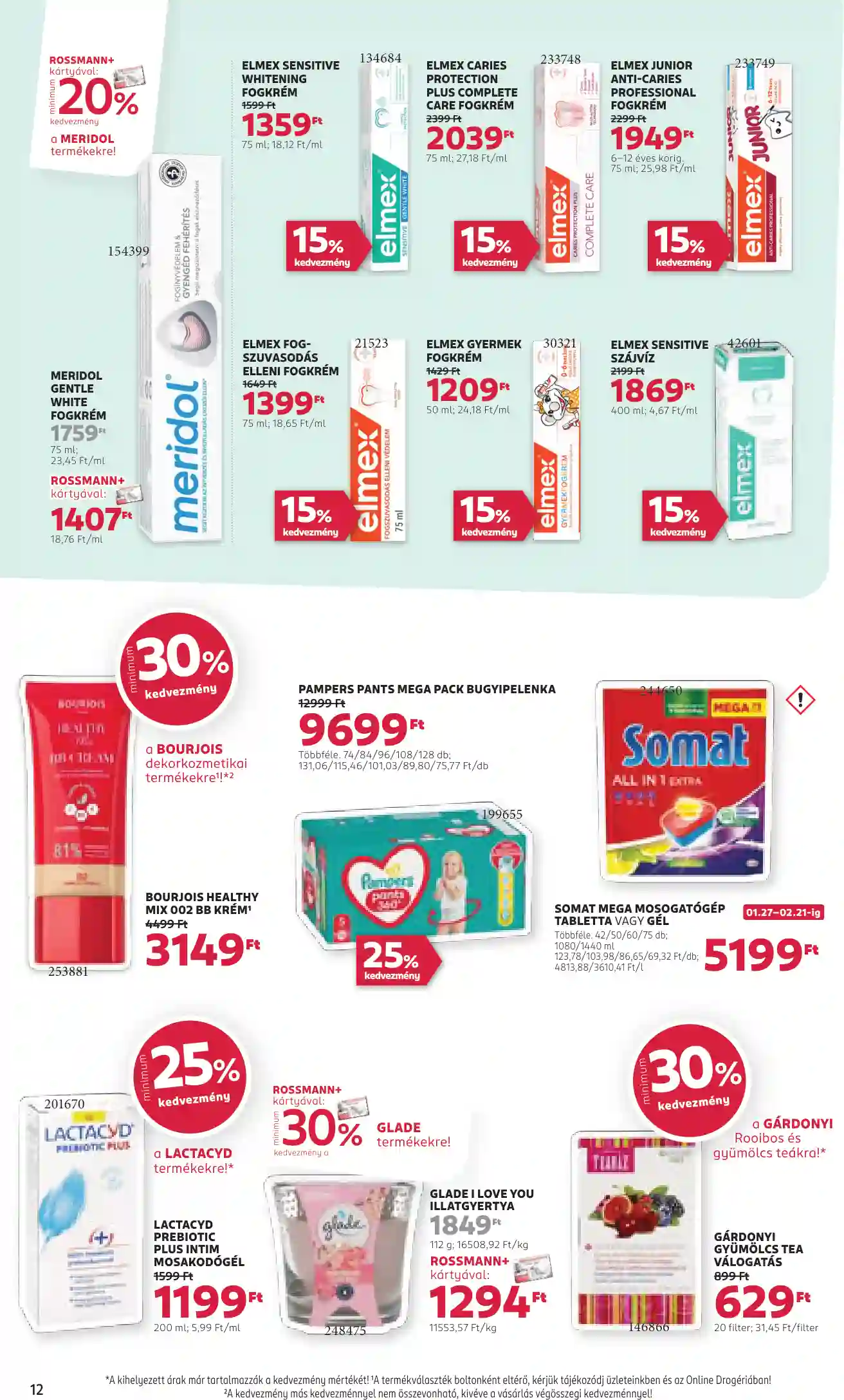 Rossmann akciós újság 7. hét (6 oldal)