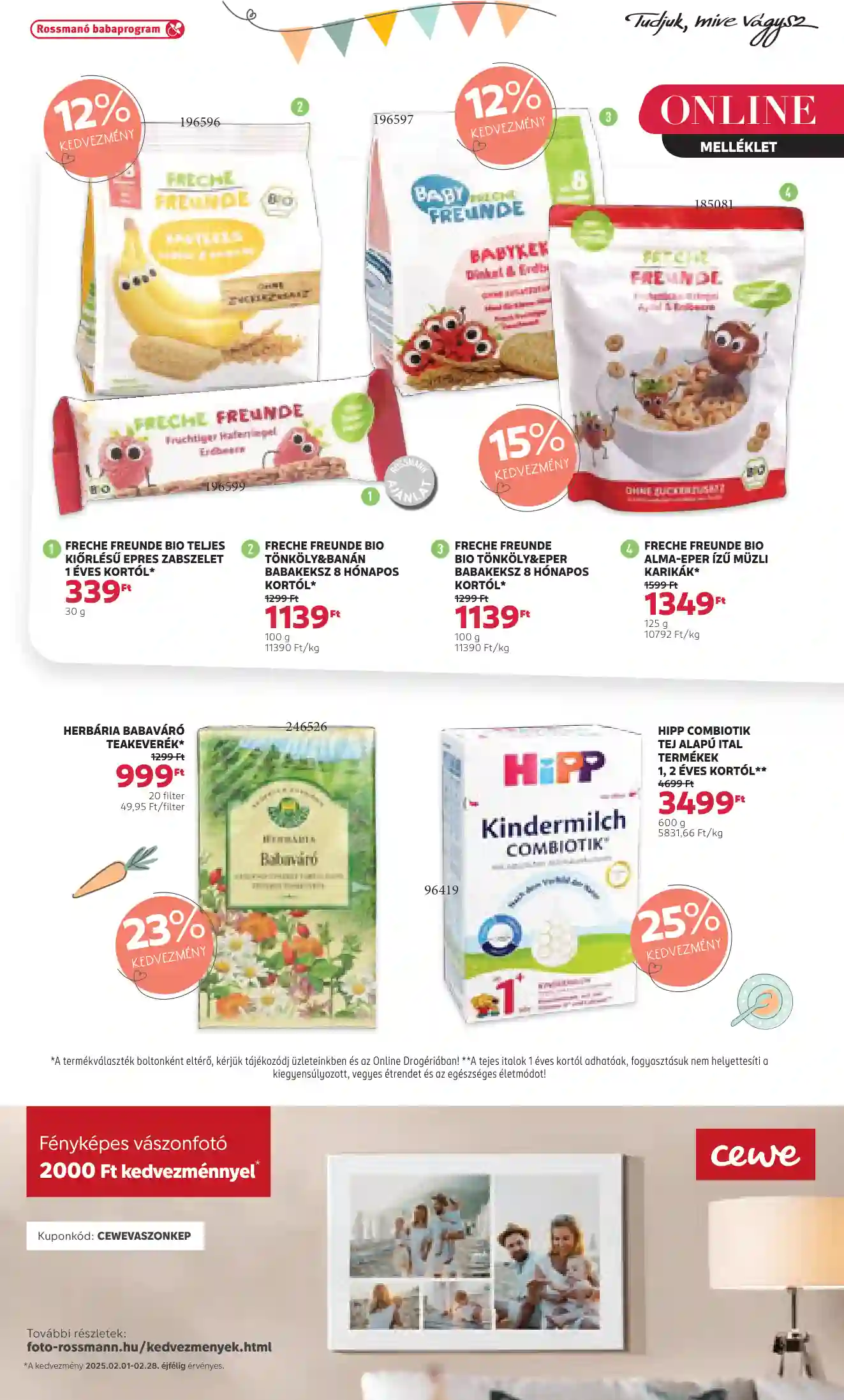 Rossmann akciós újság 7. hét (11 oldal)