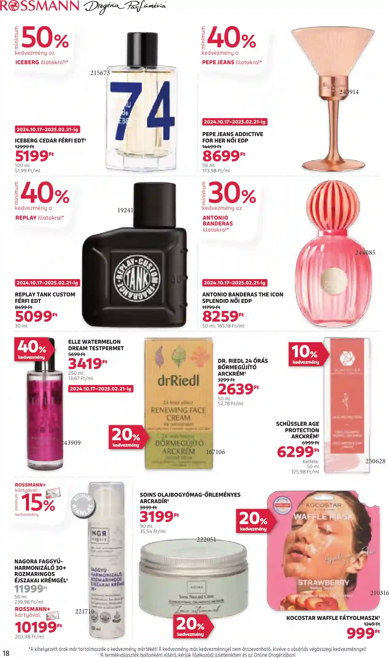 Rossmann akciós újság 7. hét (12 oldal)