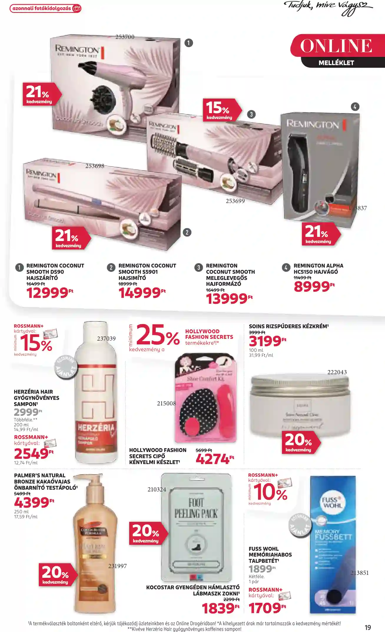 Rossmann akciós újság 7. hét (14 oldal)