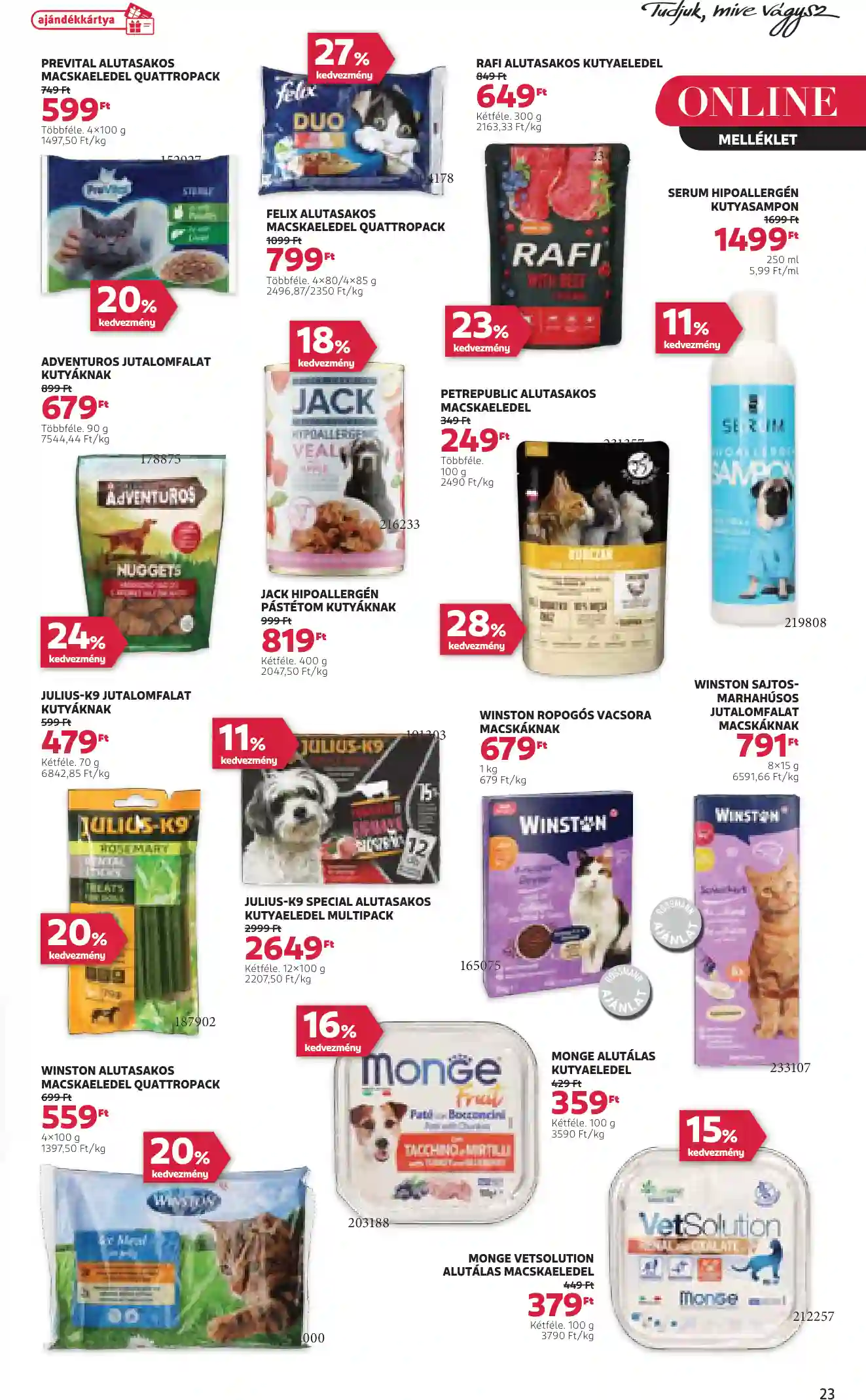 Rossmann akciós újság 7. hét (18 oldal)