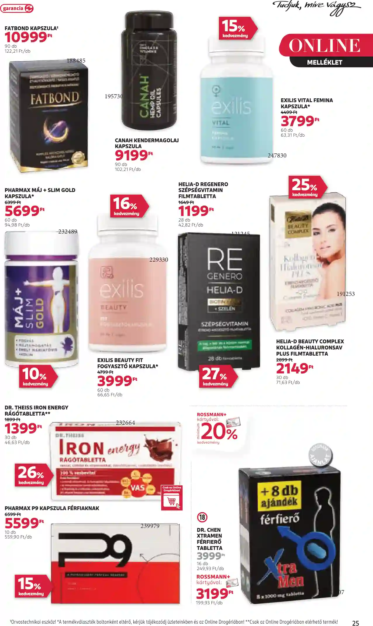 Rossmann akciós újság 7. hét (20 oldal)