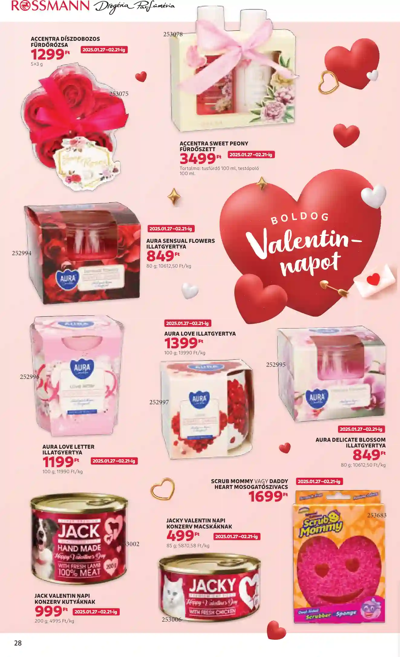 Rossmann akciós újság 7. hét (23 oldal)