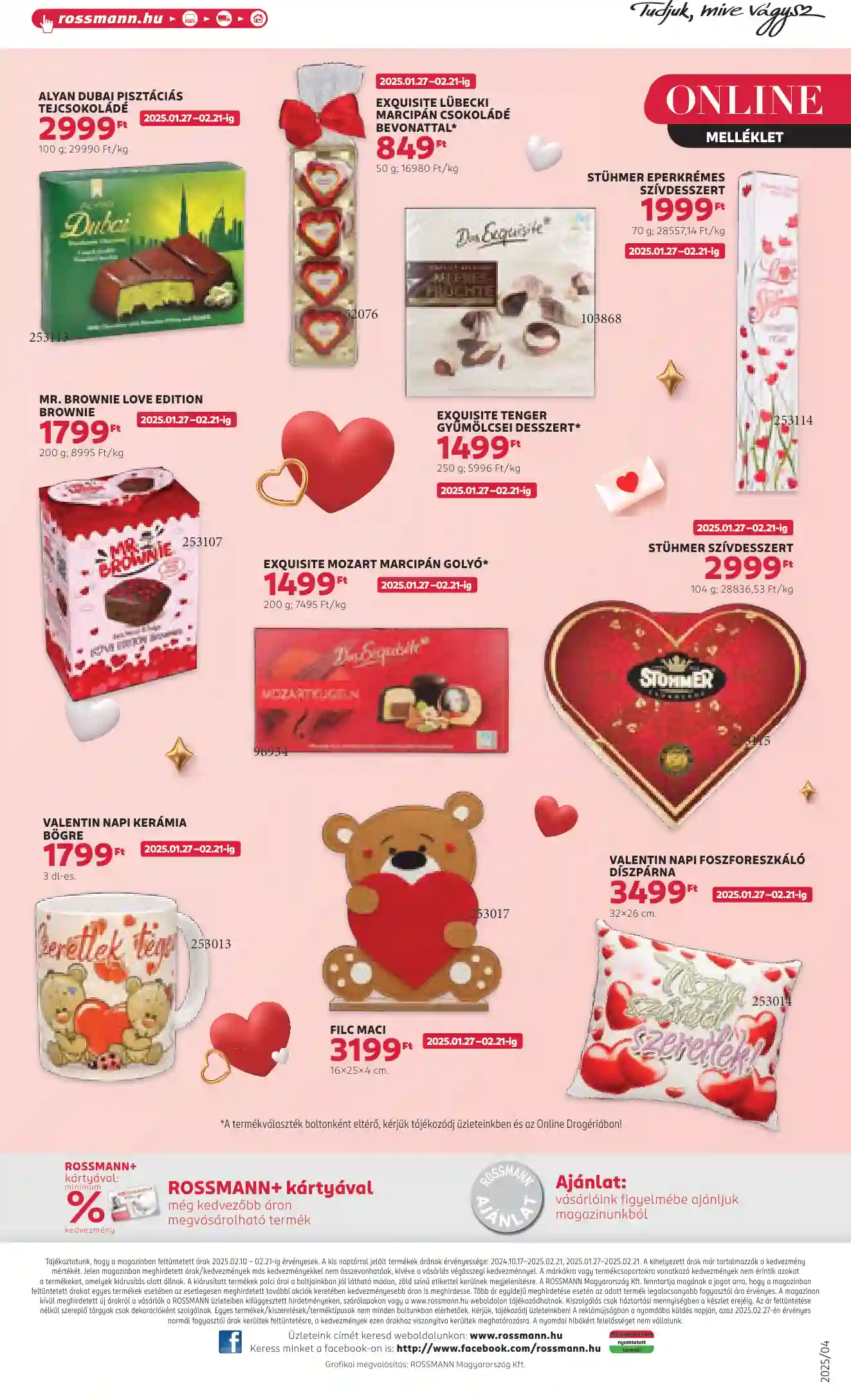 Rossmann akciós újság 7. hét (25 oldal)