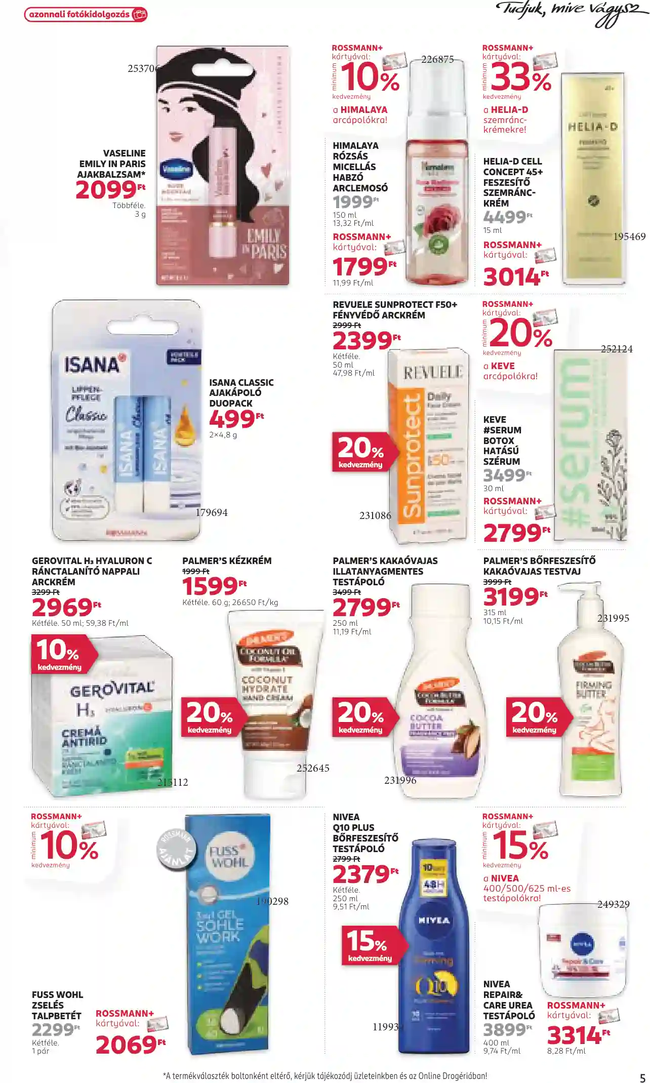 Rossmann akciós újság 7. hét (28 oldal)