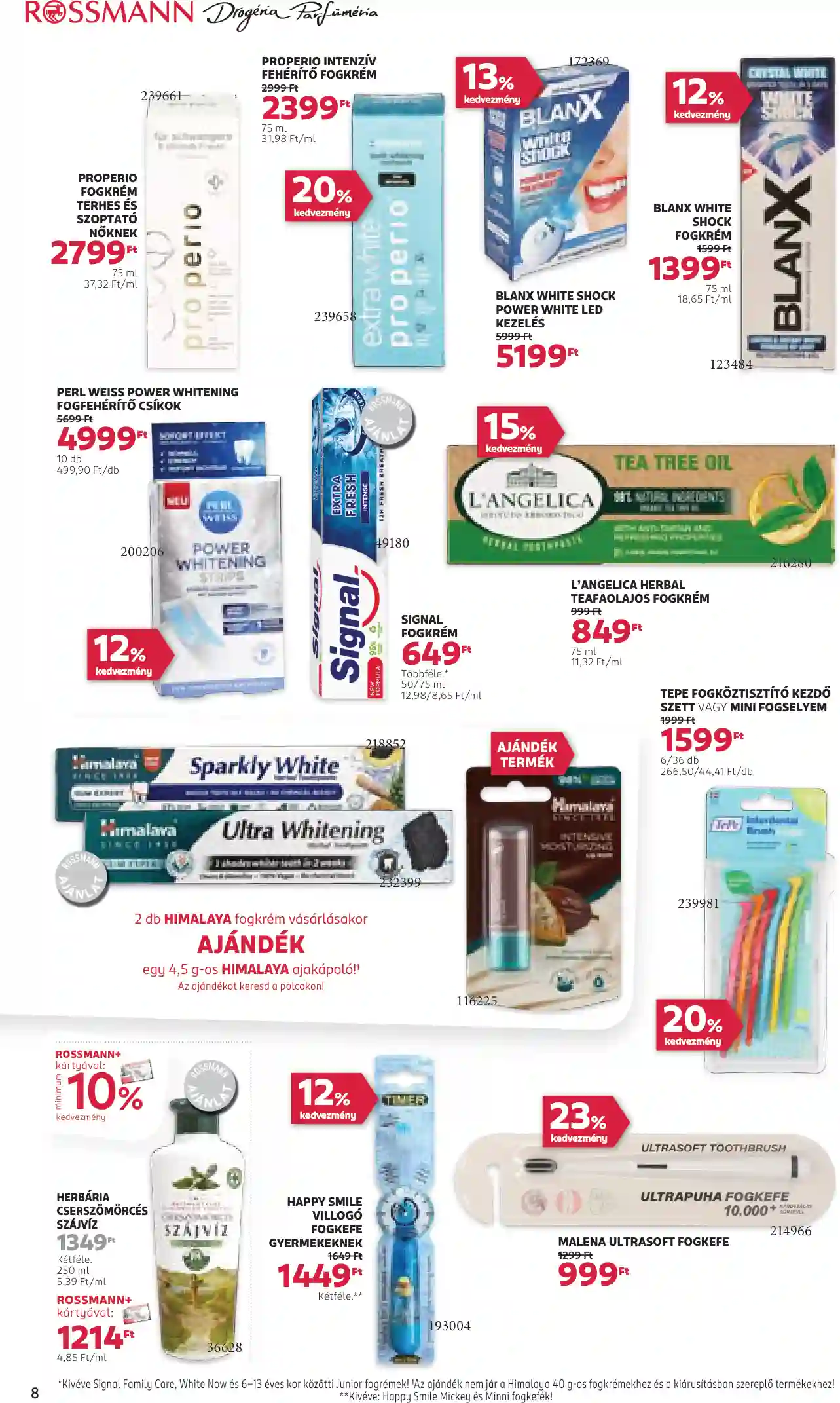 Rossmann akciós újság 7. hét (31 oldal)
