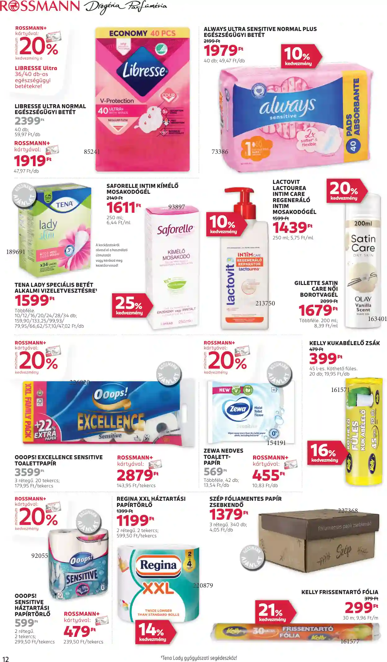 Rossmann akciós újság 9. hét (6 oldal)