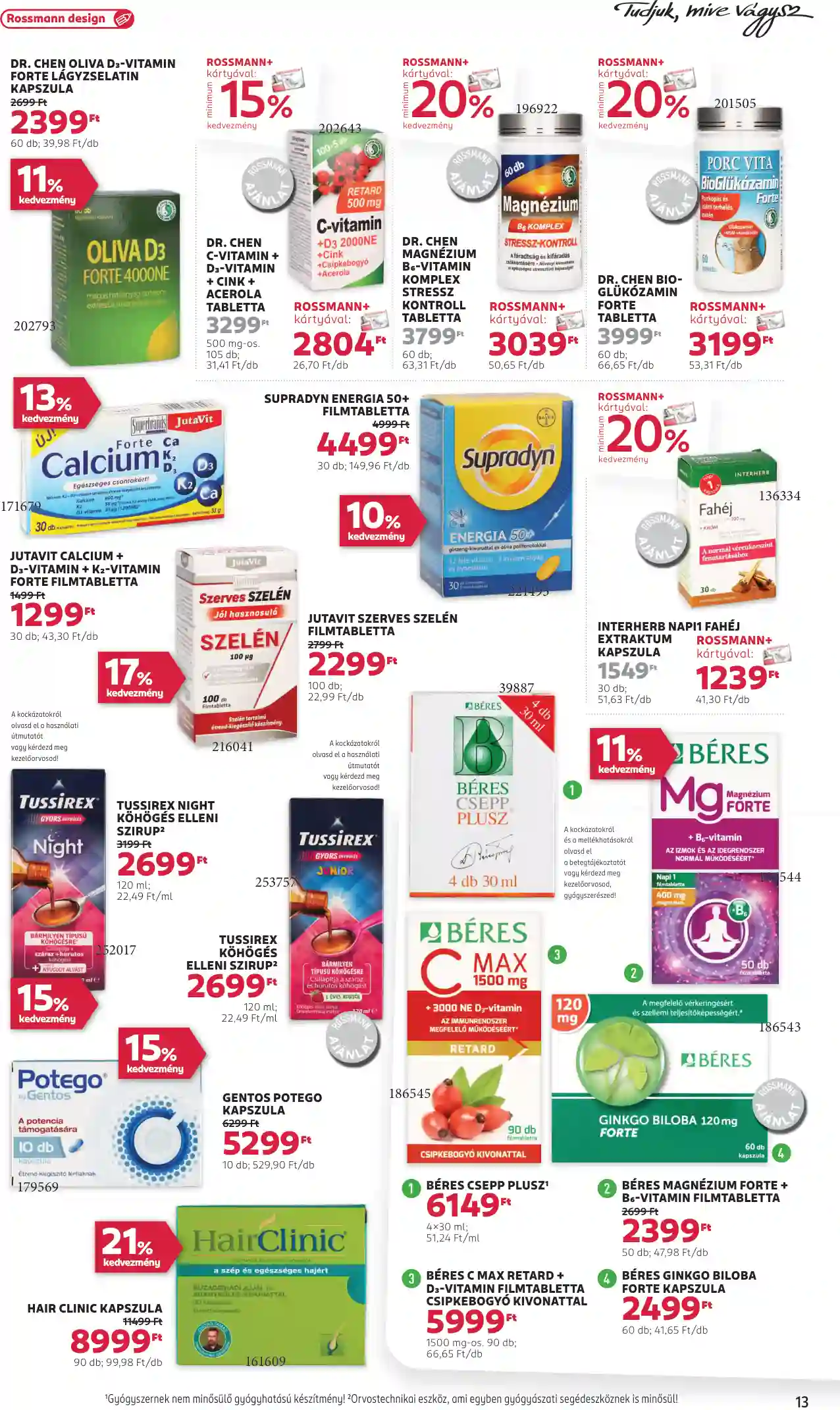 Rossmann akciós újság 9. hét (7 oldal)