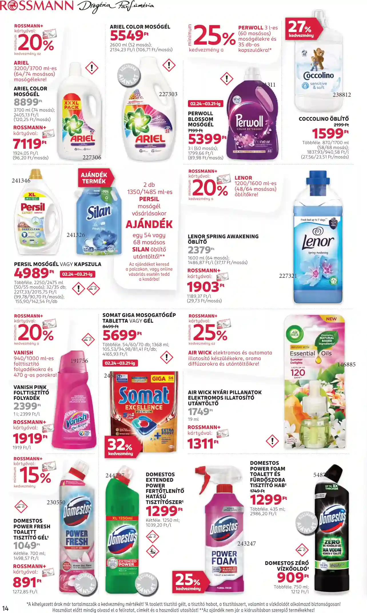 Rossmann akciós újság 9. hét (8 oldal)