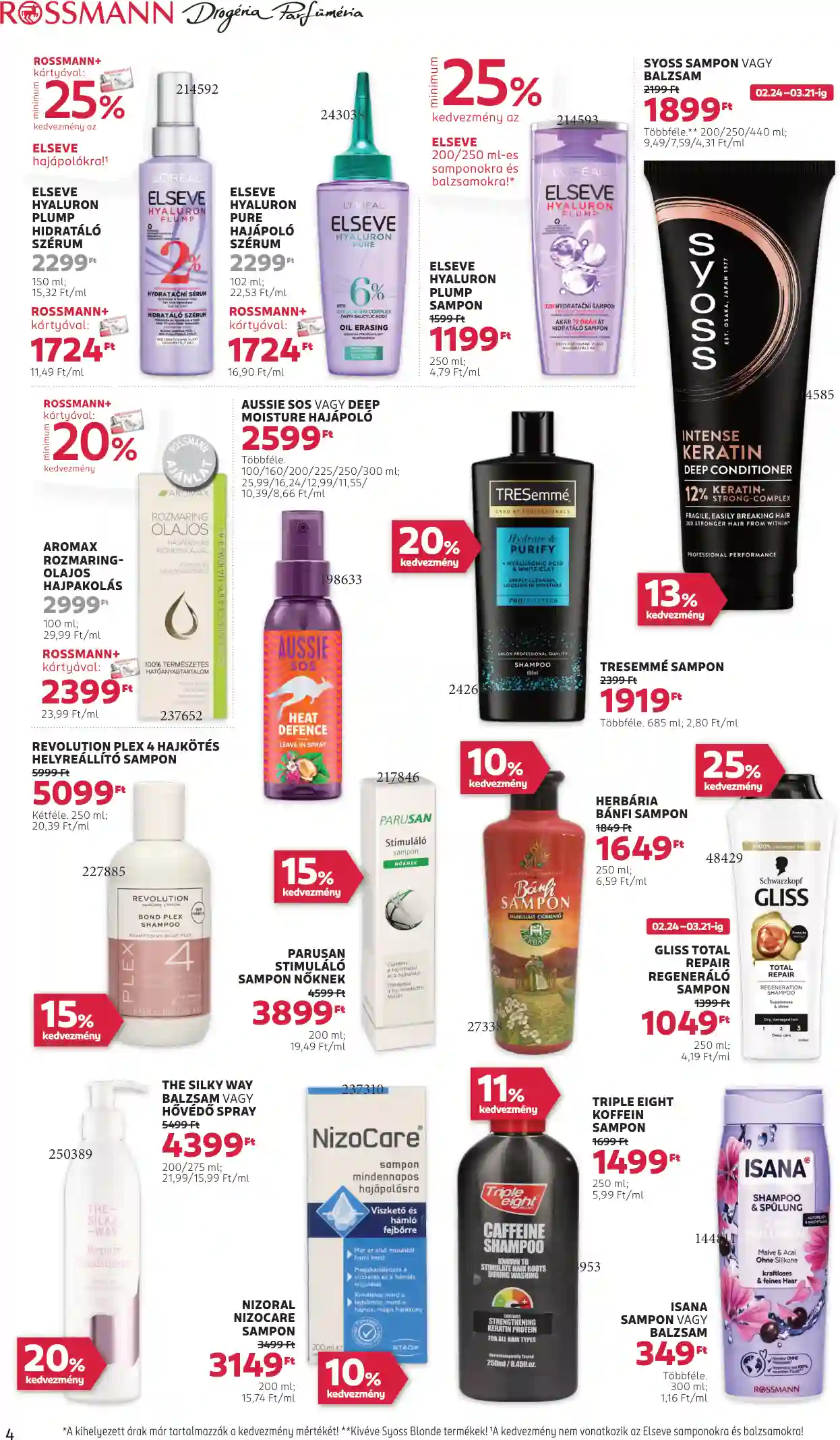 Rossmann akciós újság 9. hét (24 oldal)