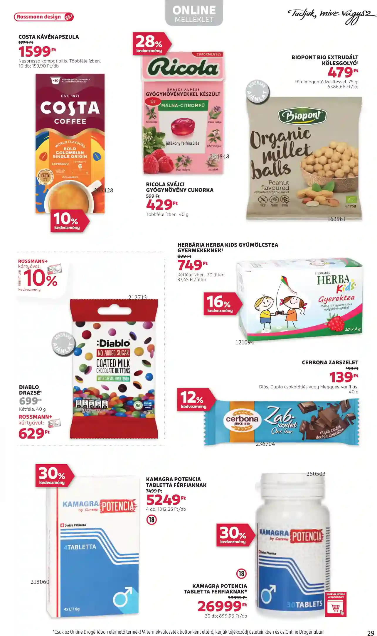 Rossmann akciós újság 9. hét (27 oldal)
