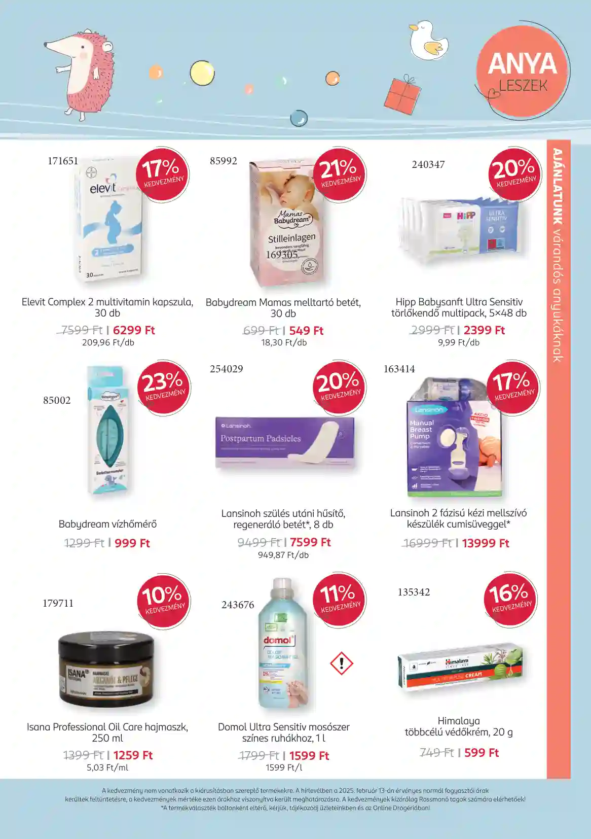 Rossmann akciós újság 10. hét (3 oldal)