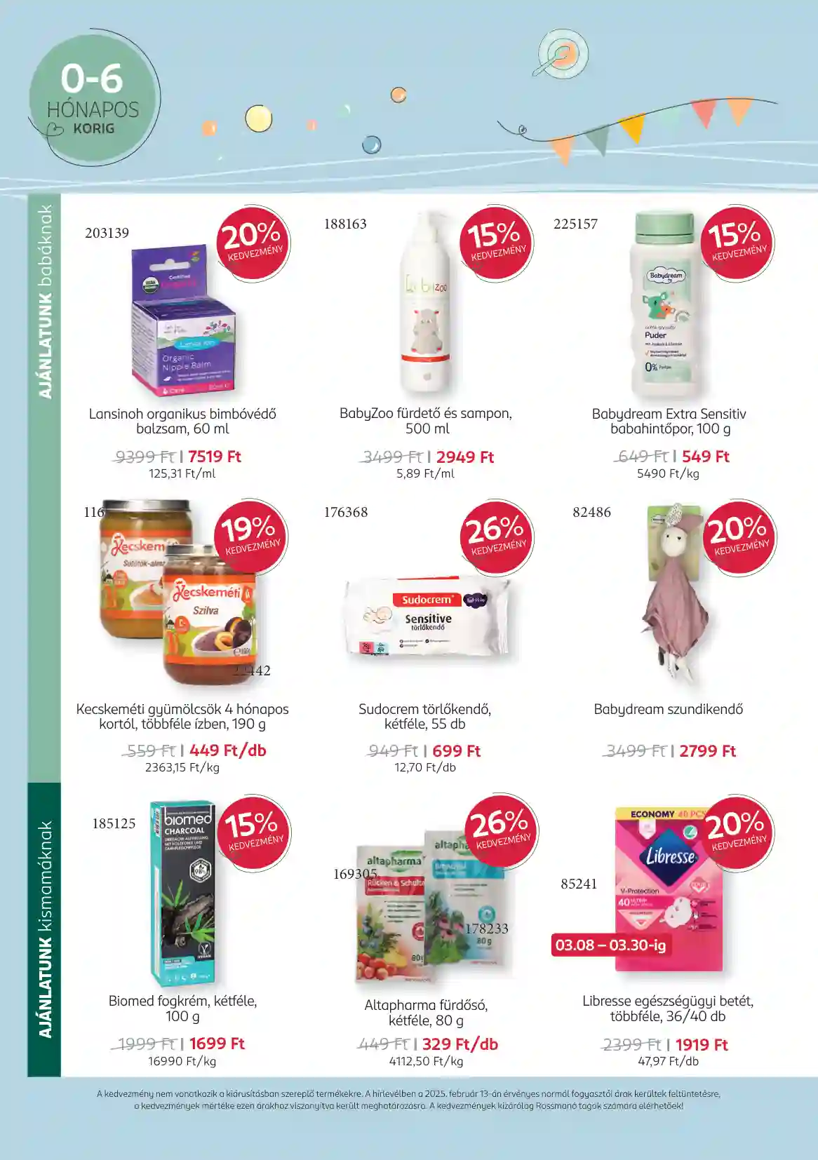 Rossmann akciós újság 10. hét (6 oldal)