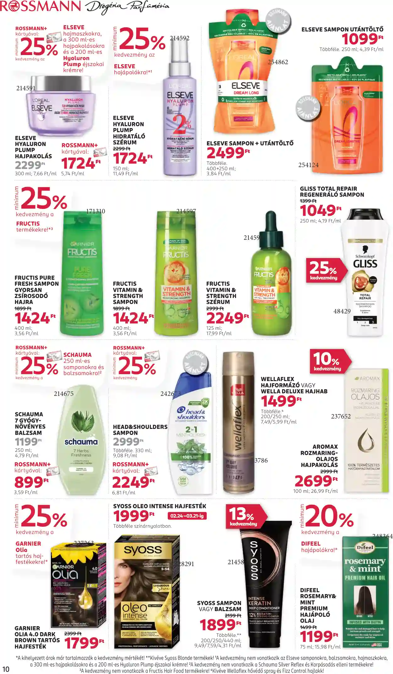 Rossmann akciós újság 11. hét (4 oldal)