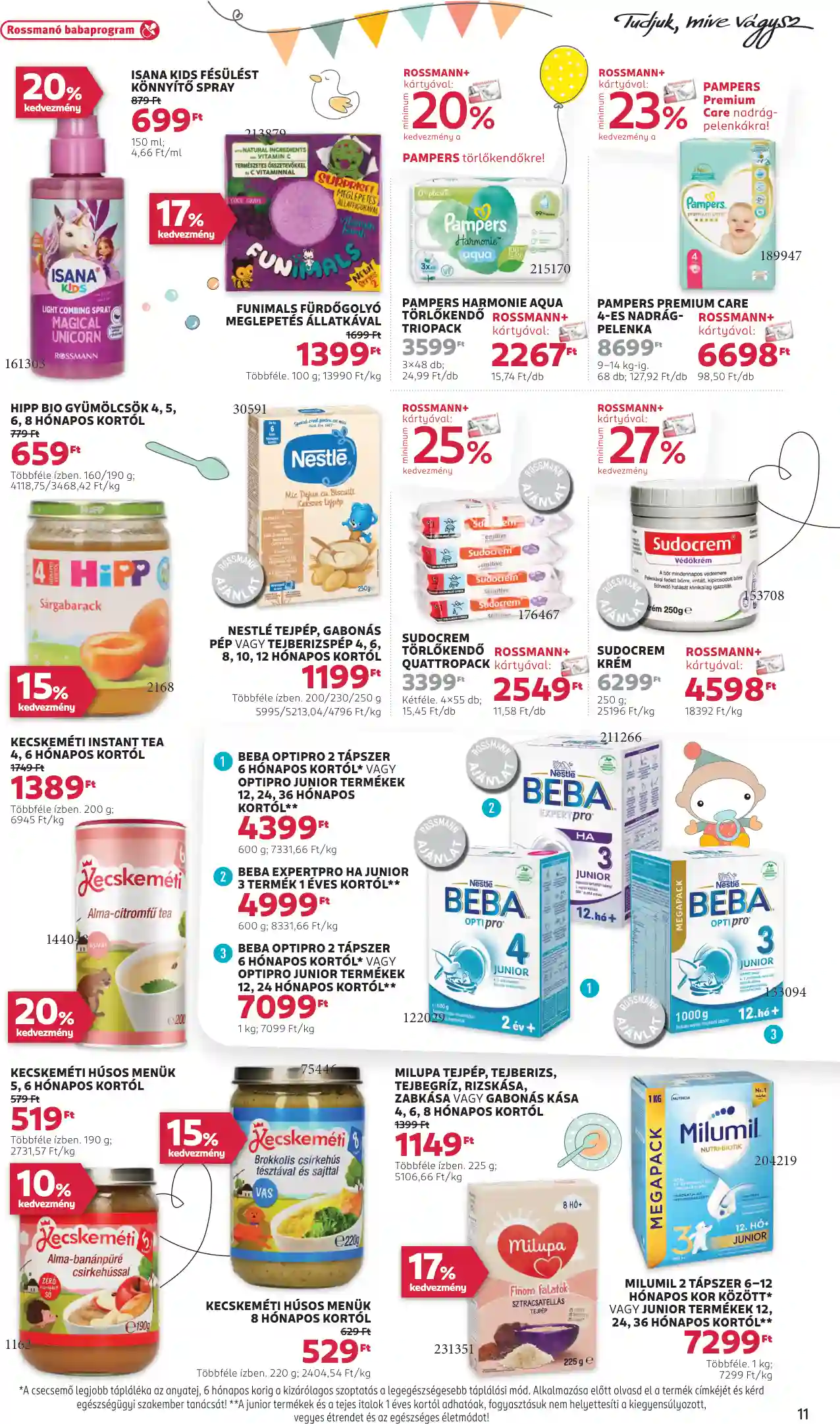 Rossmann akciós újság 11. hét (5 oldal)