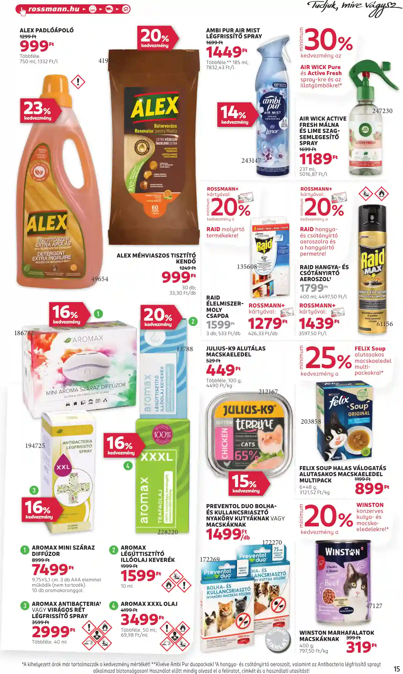 Rossmann akciós újság 11. hét (9 oldal)