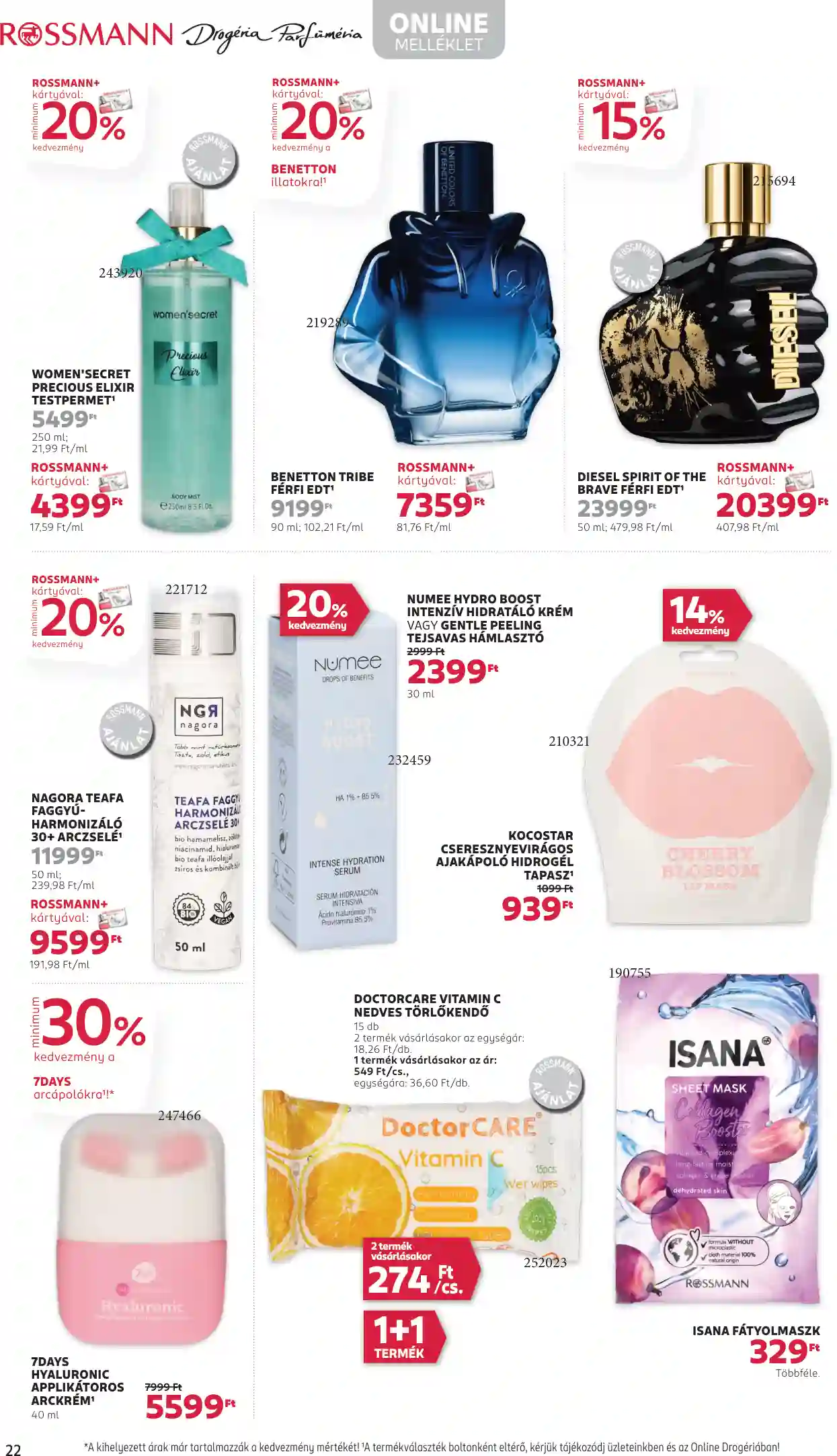 Rossmann akciós újság 11. hét (17 oldal)