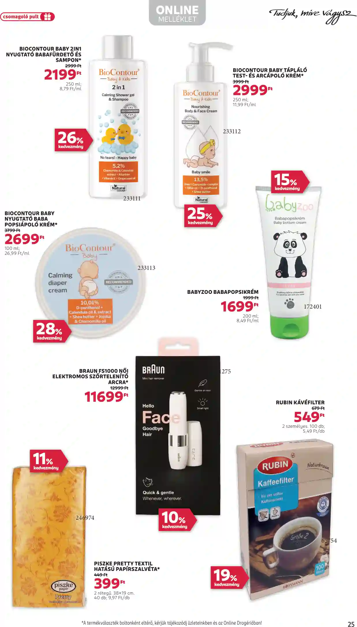 Rossmann akciós újság 11. hét (20 oldal)