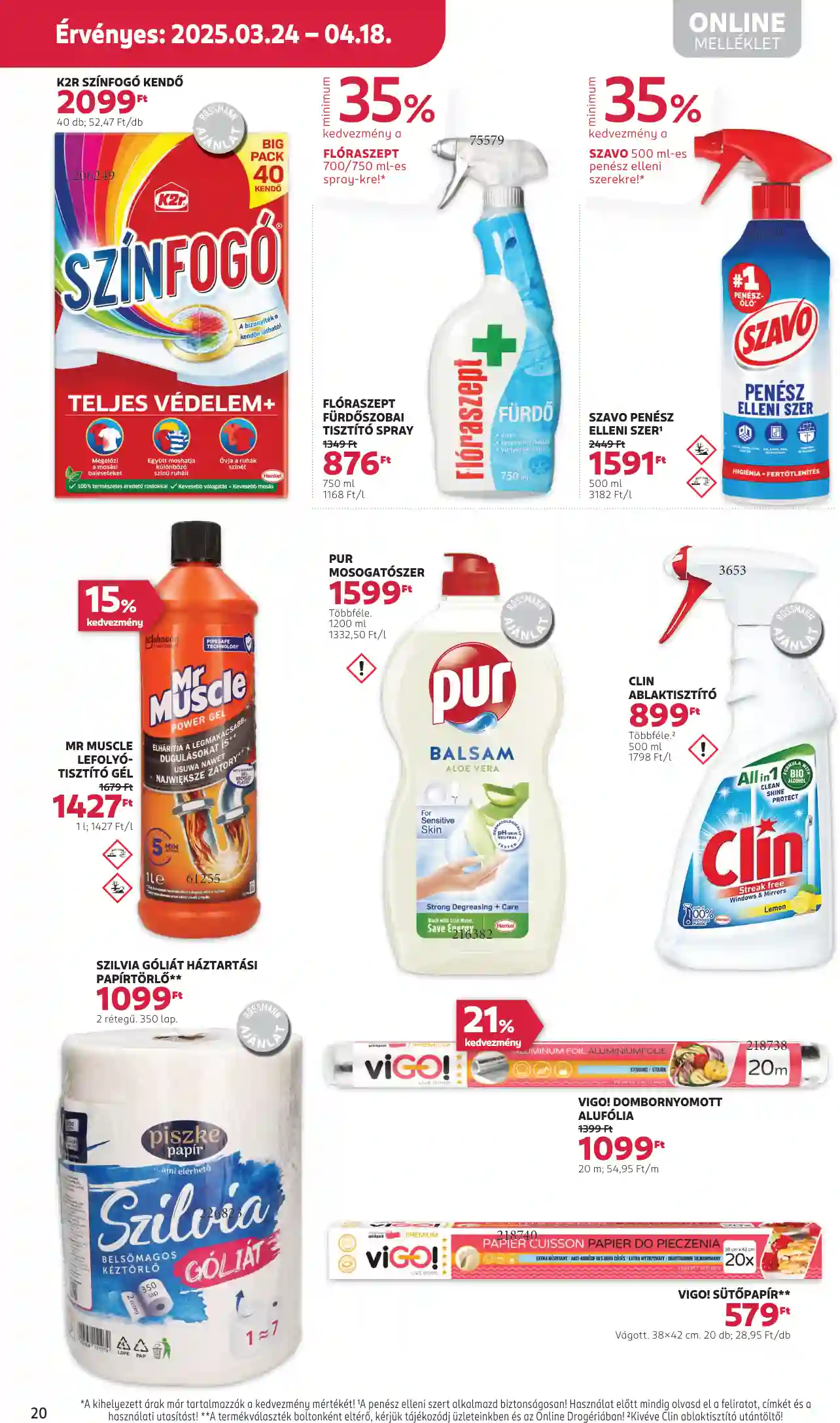 Rossmann akciós újság 13. hét (15 oldal)
