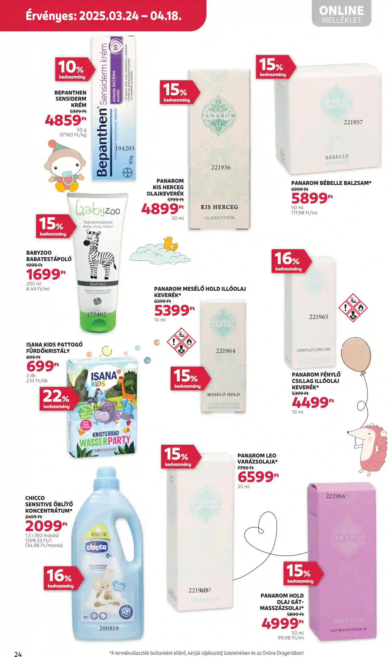 Rossmann akciós újság 13. hét (19 oldal)
