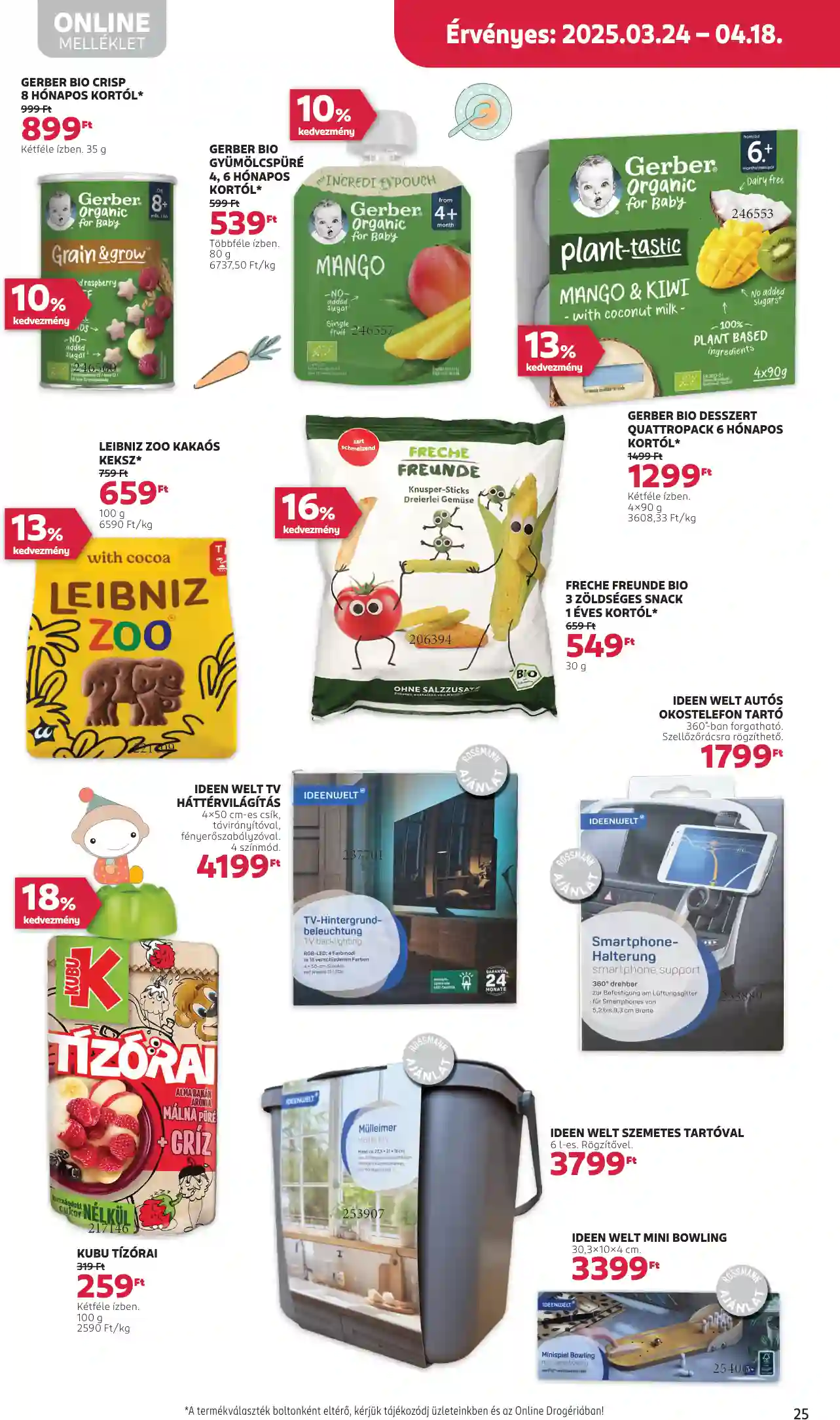 Rossmann akciós újság 13. hét (20 oldal)