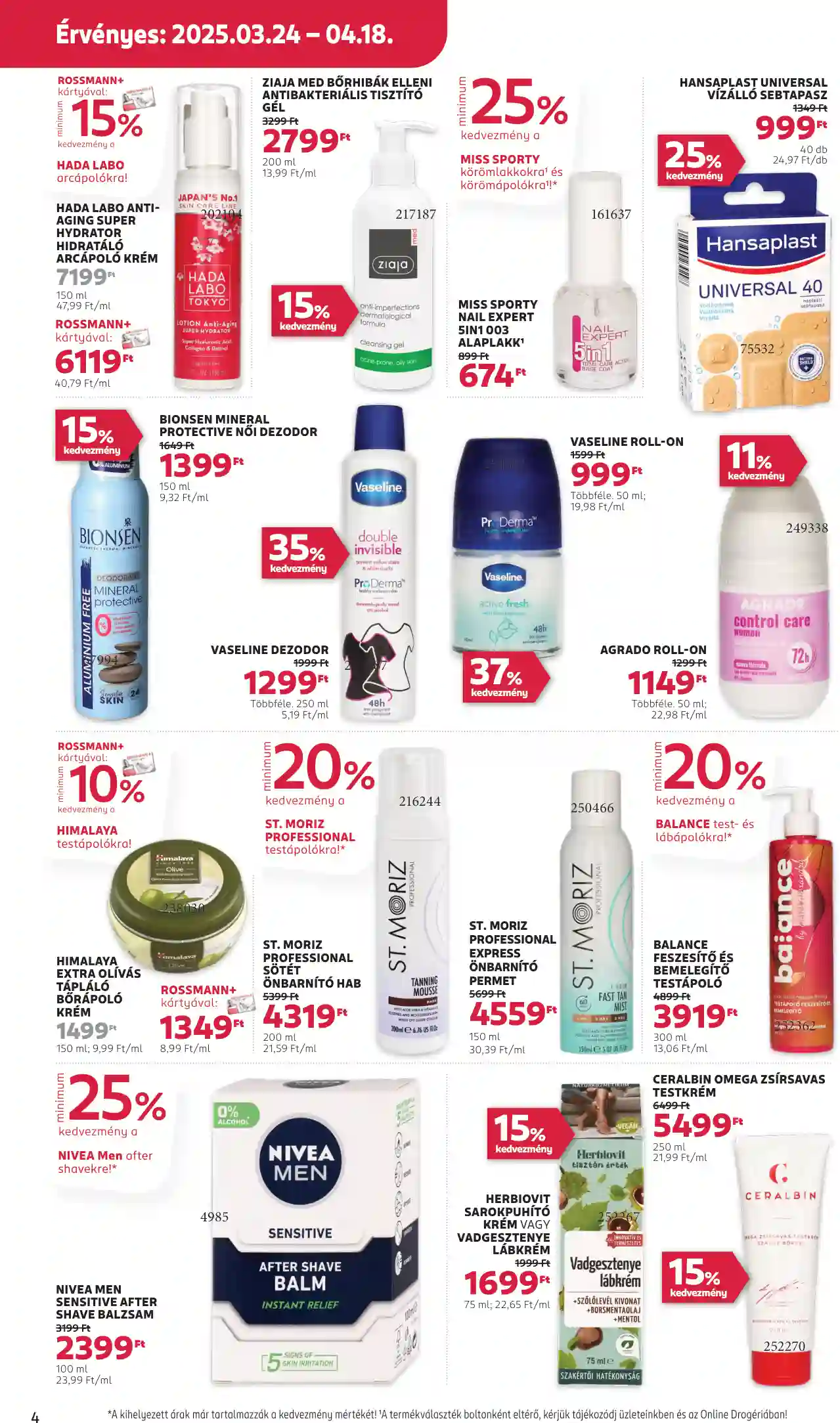 Rossmann akciós újság 13. hét (24 oldal)