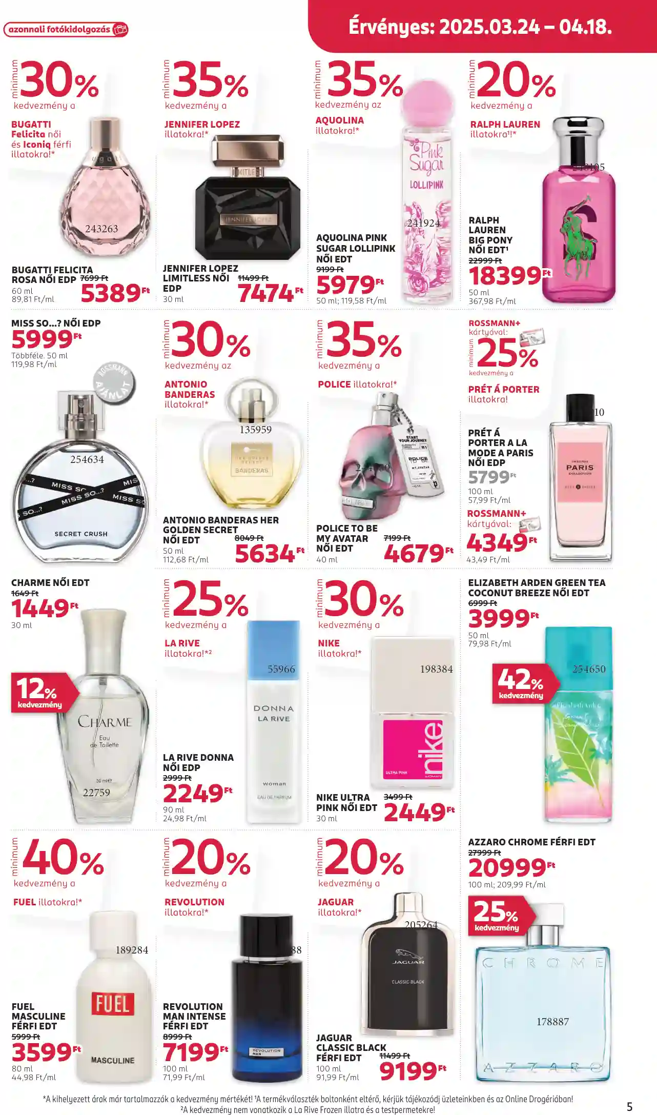 Rossmann akciós újság 13. hét (27 oldal)