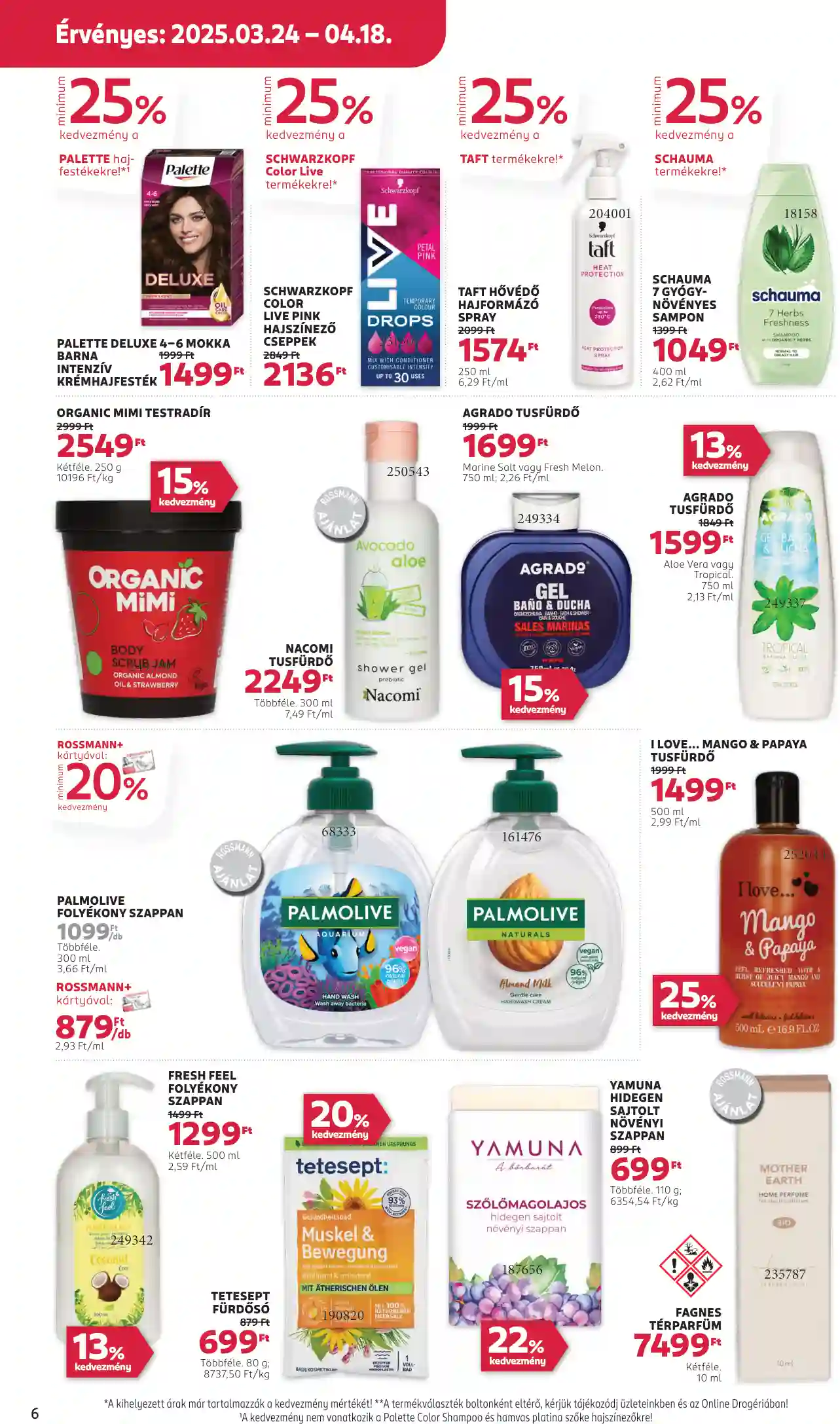 Rossmann akciós újság 13. hét (28 oldal)