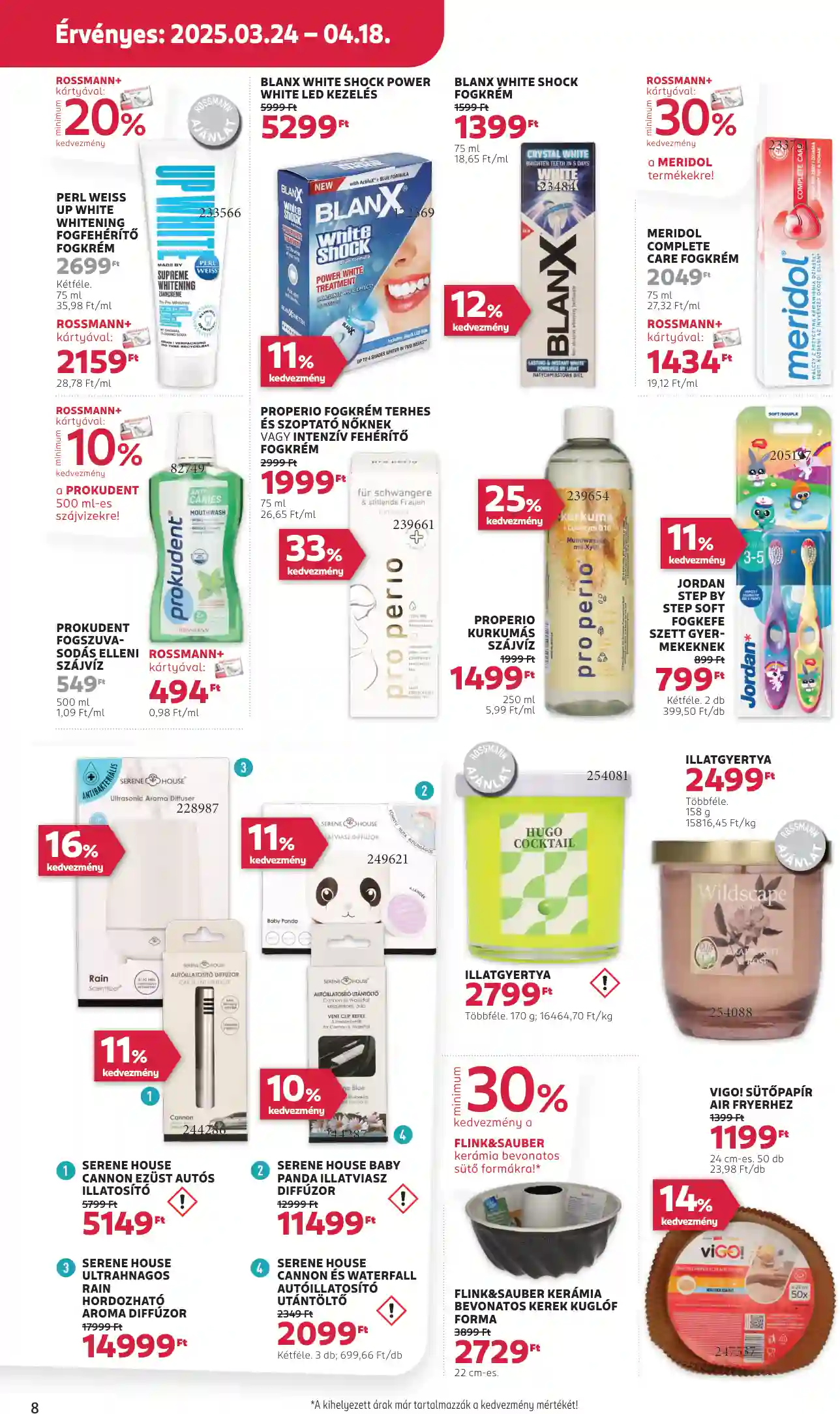 Rossmann akciós újság 13. hét (30 oldal)