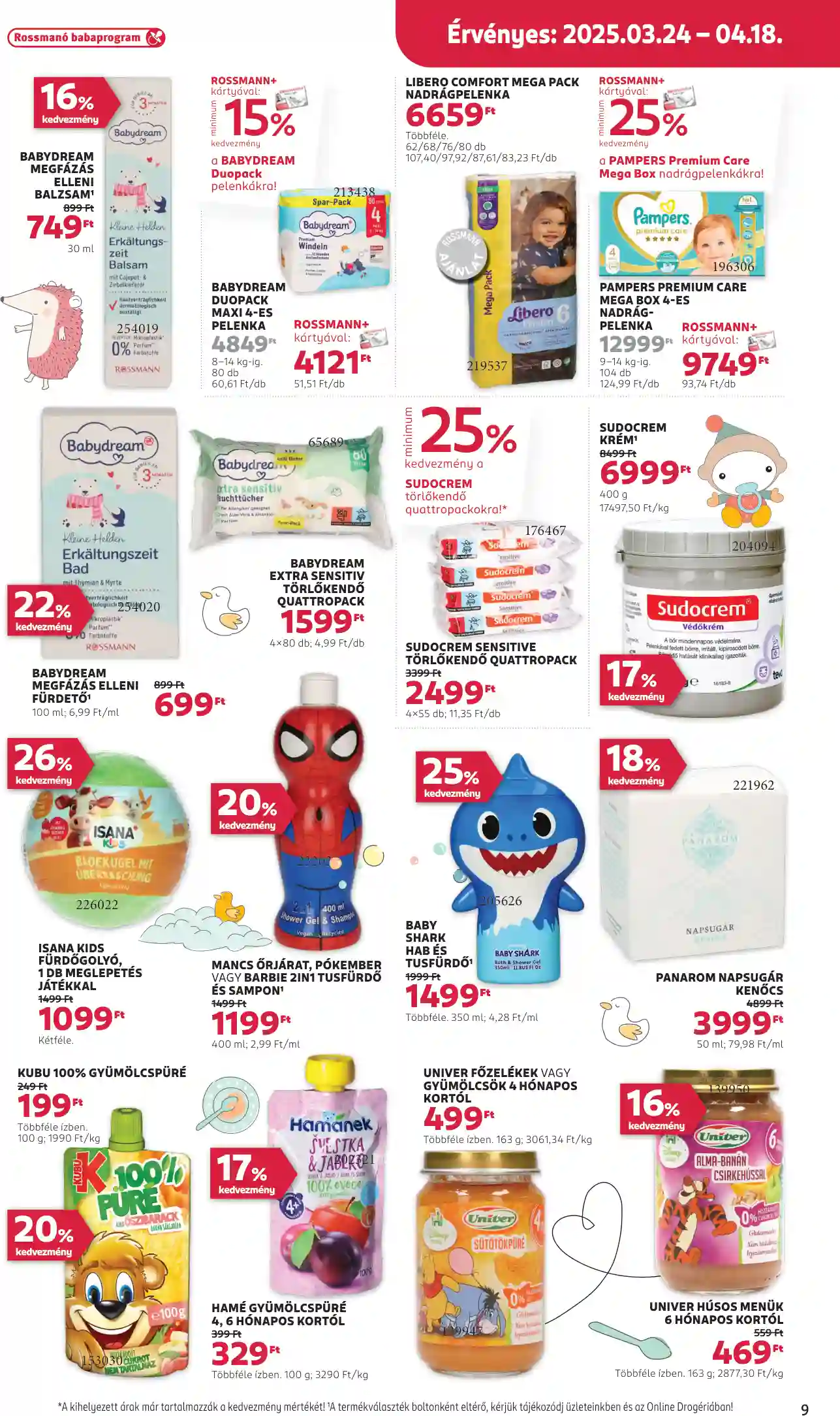 Rossmann akciós újság 13. hét (31 oldal)