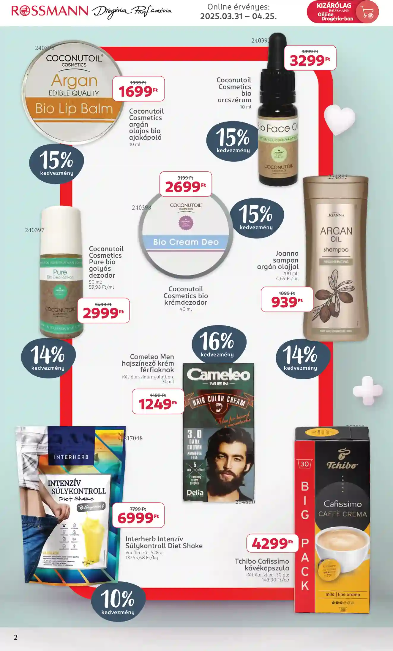 Rossmann akciós újság 14. hét (2 oldal)