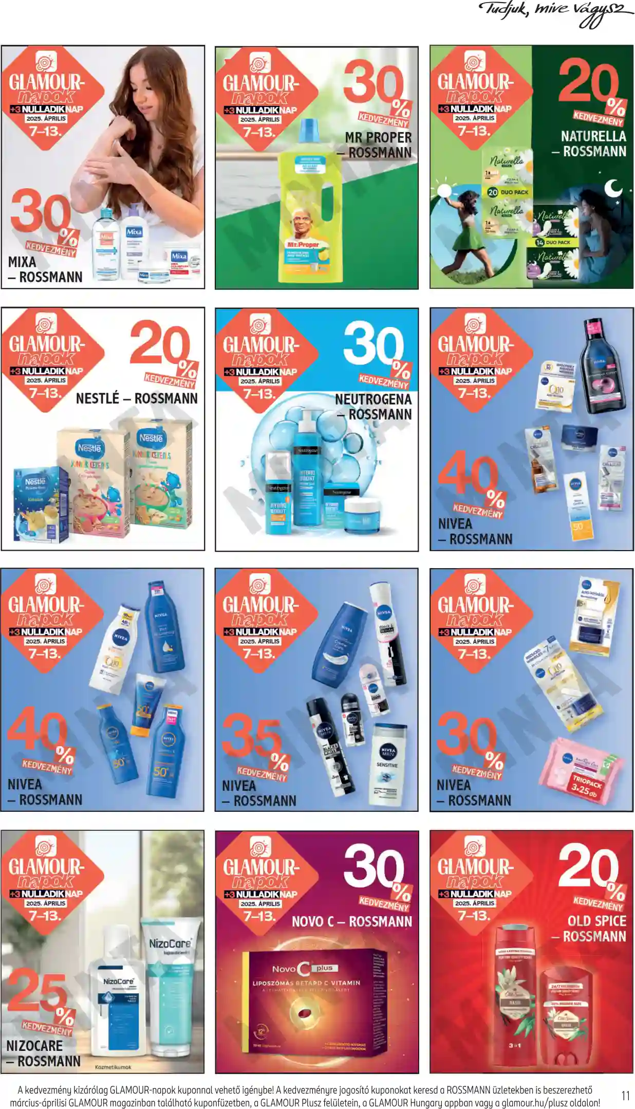 Rossmann akciós újság 15. hét (3 oldal)