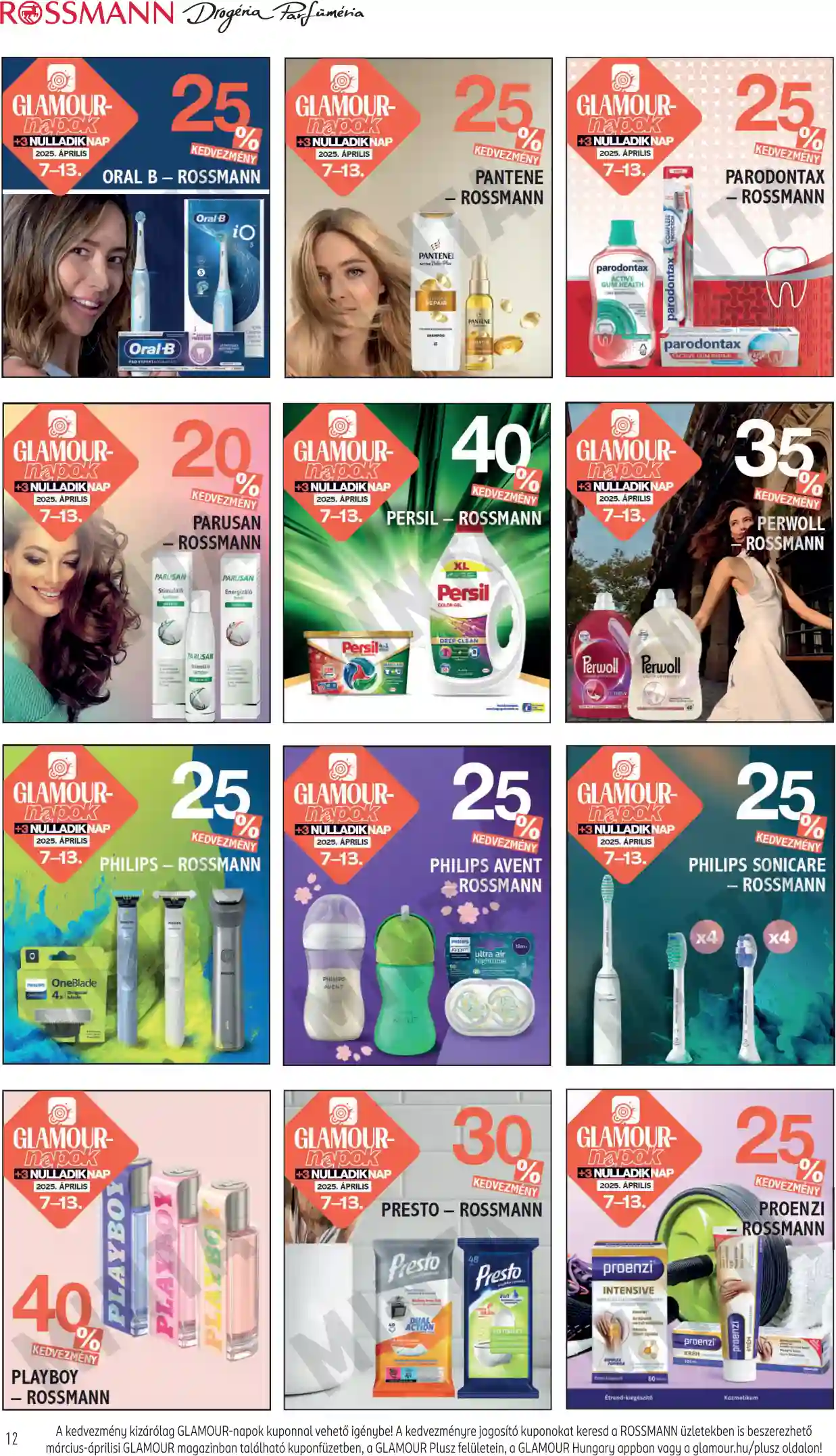 Rossmann akciós újság 15. hét (4 oldal)