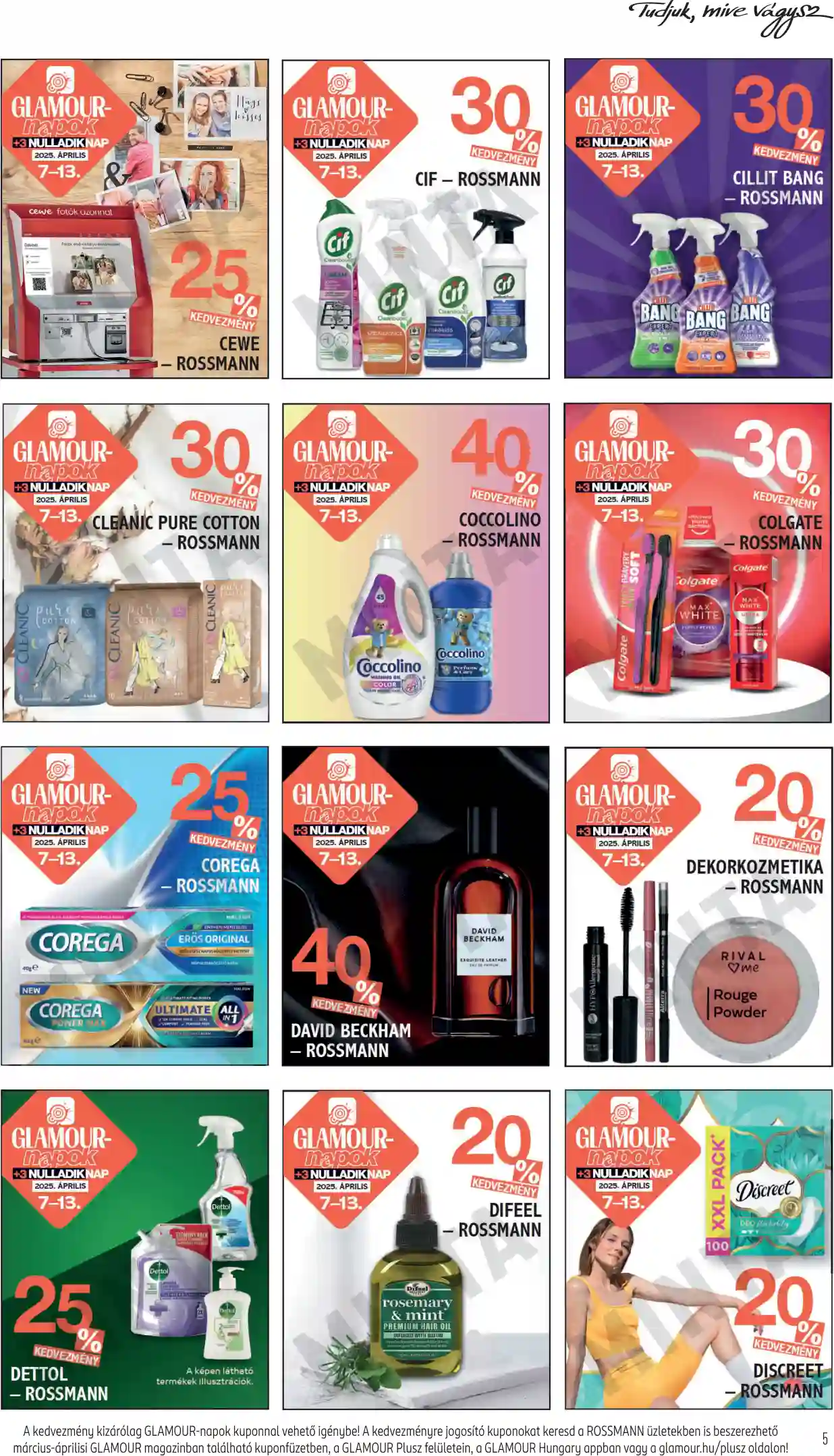 Rossmann akciós újság 15. hét (10 oldal)