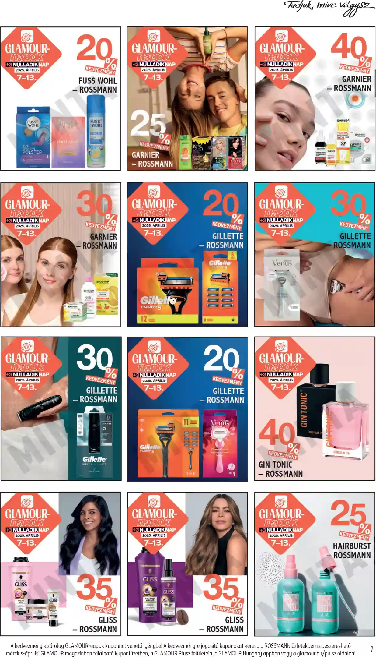 Rossmann akciós újság 15. hét (12 oldal)