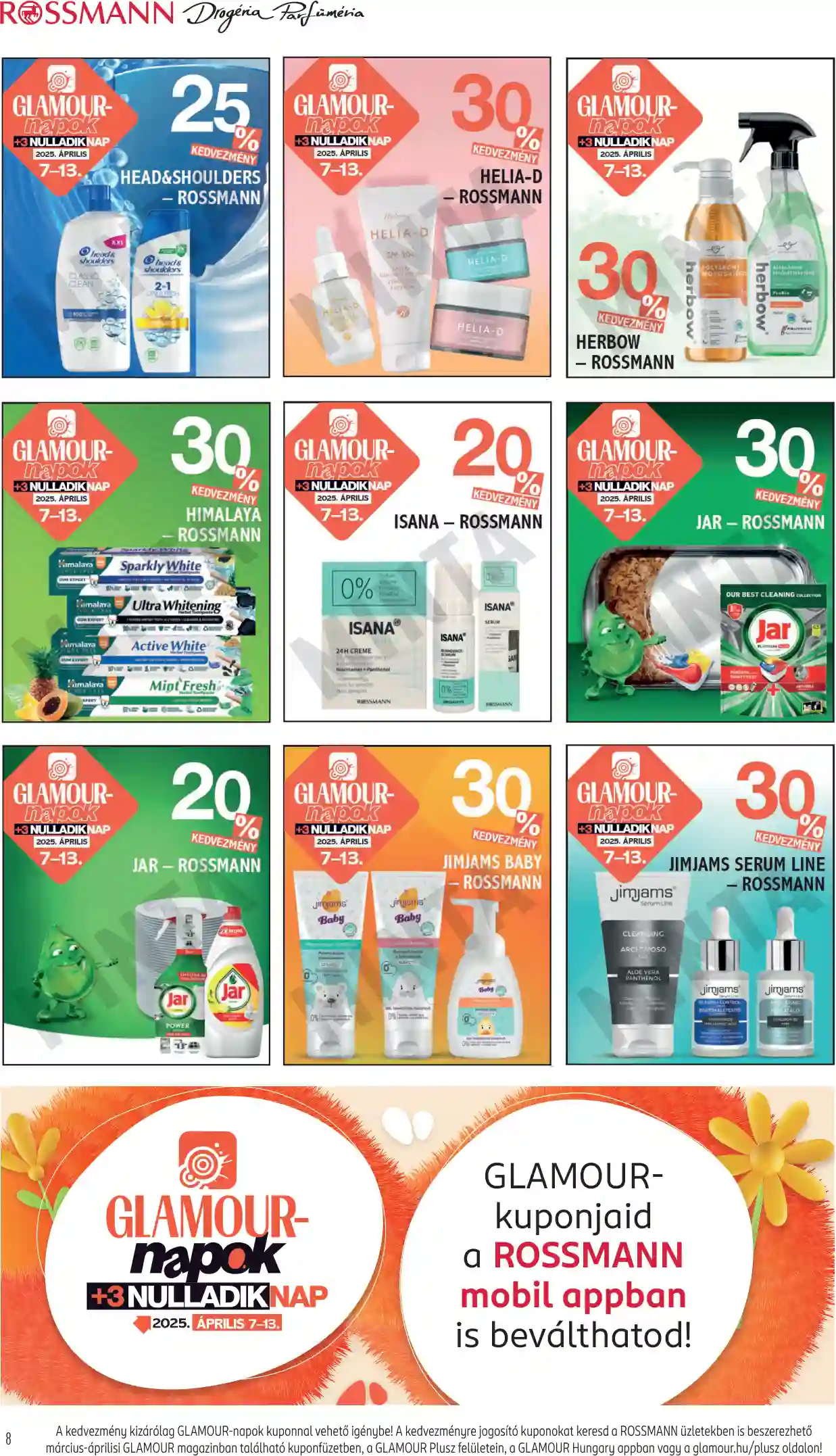 Rossmann akciós újság 15. hét (13 oldal)