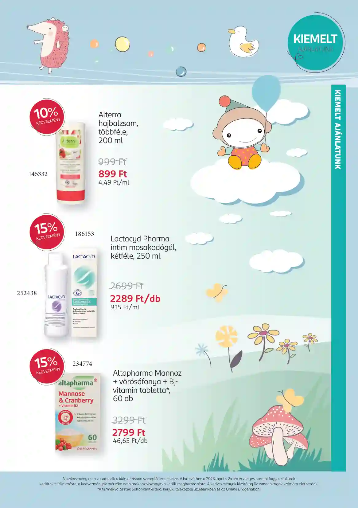 Rossmann akciós újság 20. hét (5 oldal)