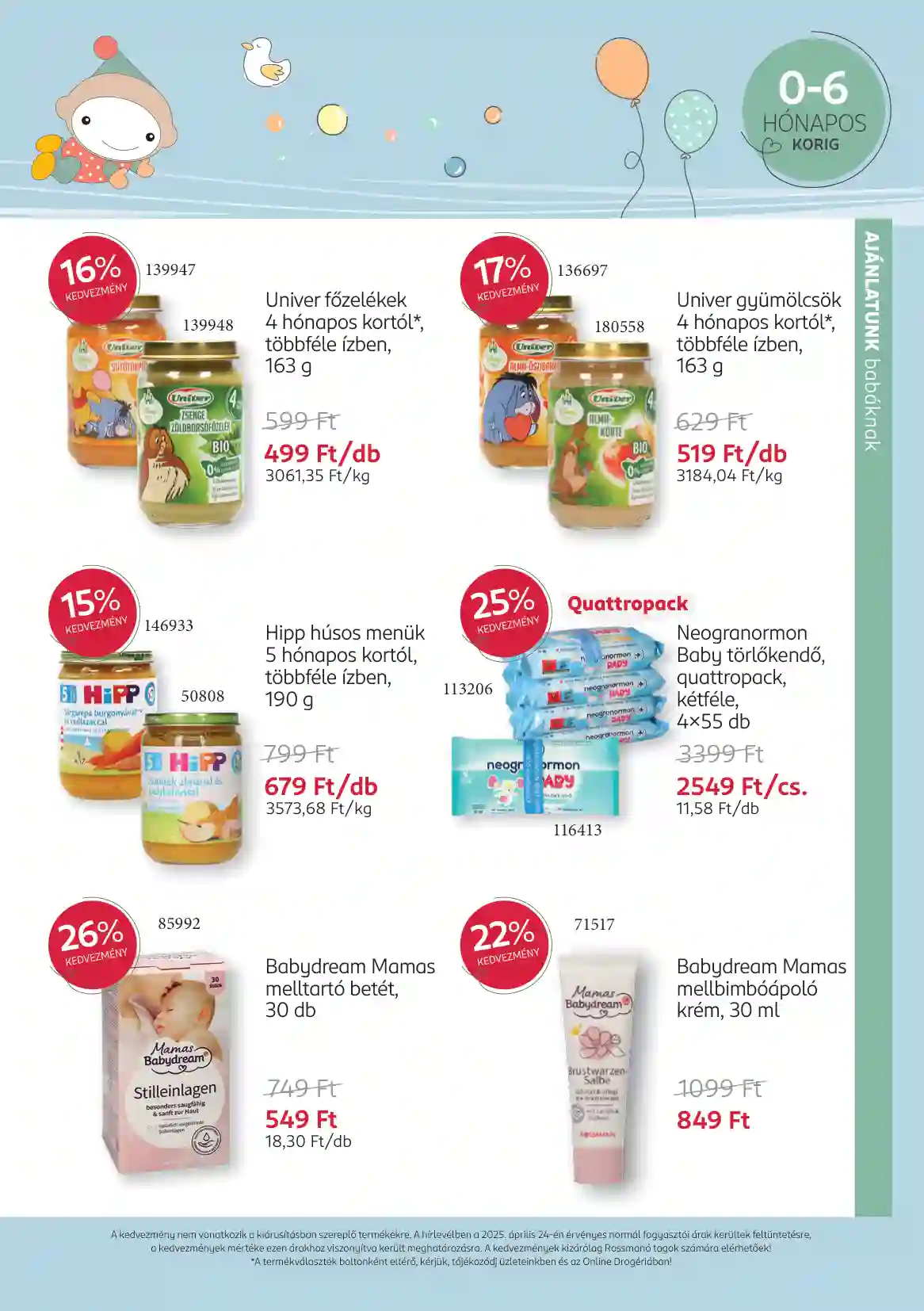 Rossmann akciós újság 20. hét (9 oldal)