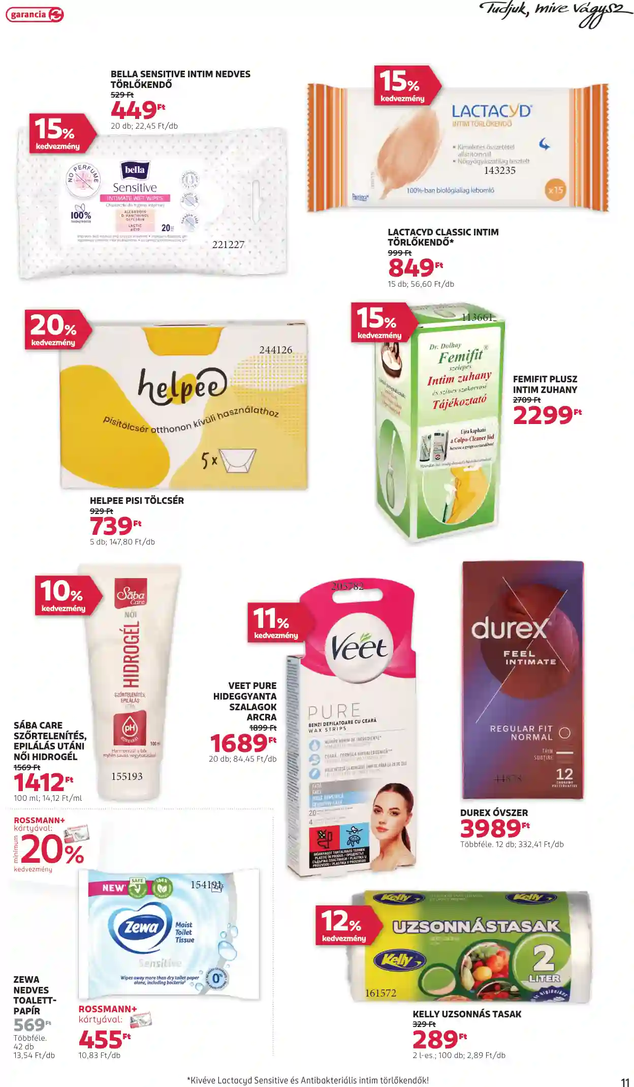Rossmann akciós újság 21. hét (5 oldal)