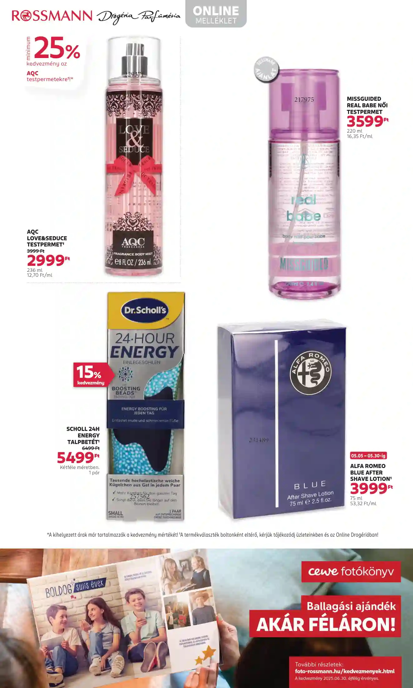 Rossmann akciós újság 21. hét (17 oldal)