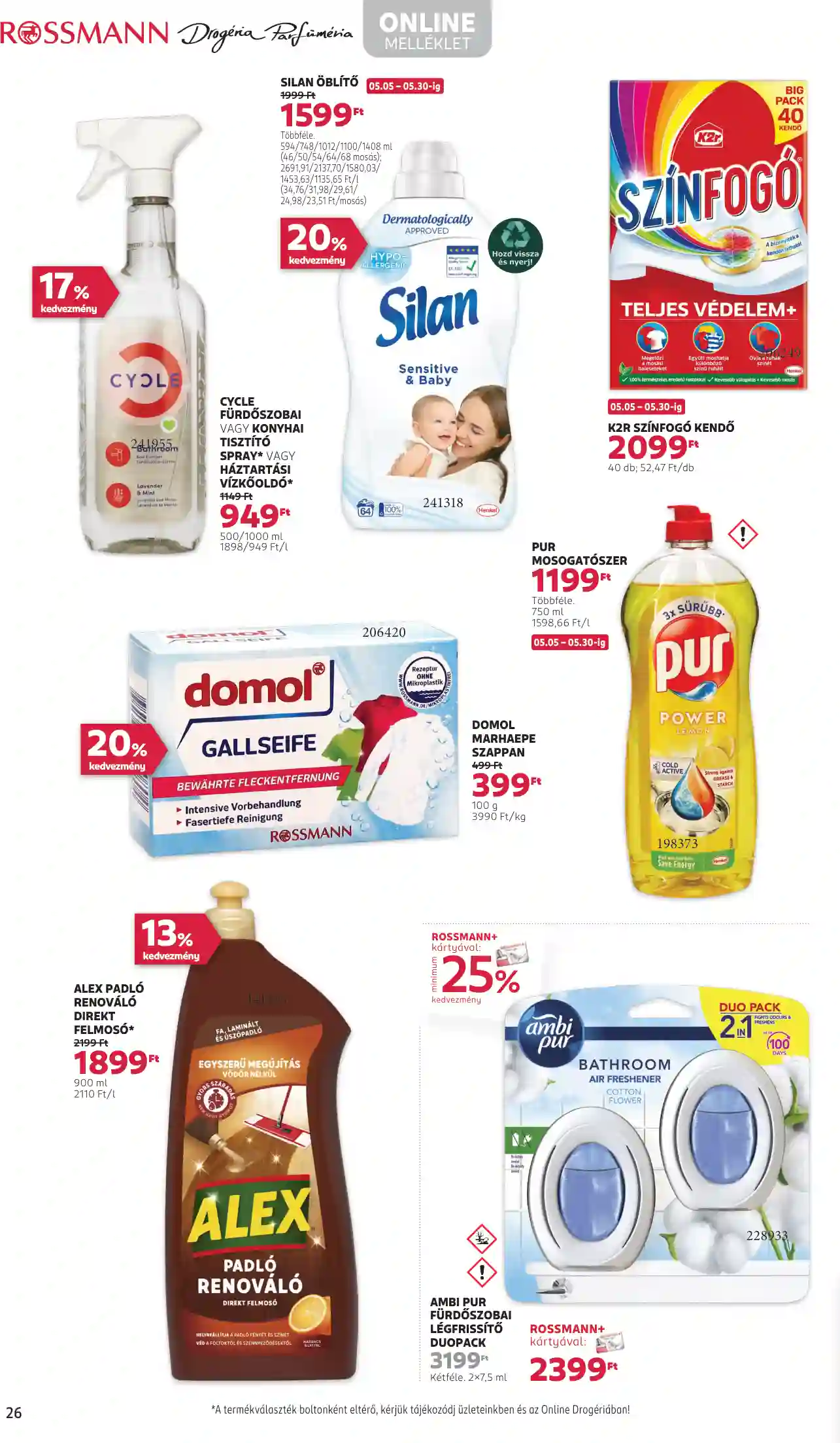 Rossmann akciós újság 21. hét (21 oldal)