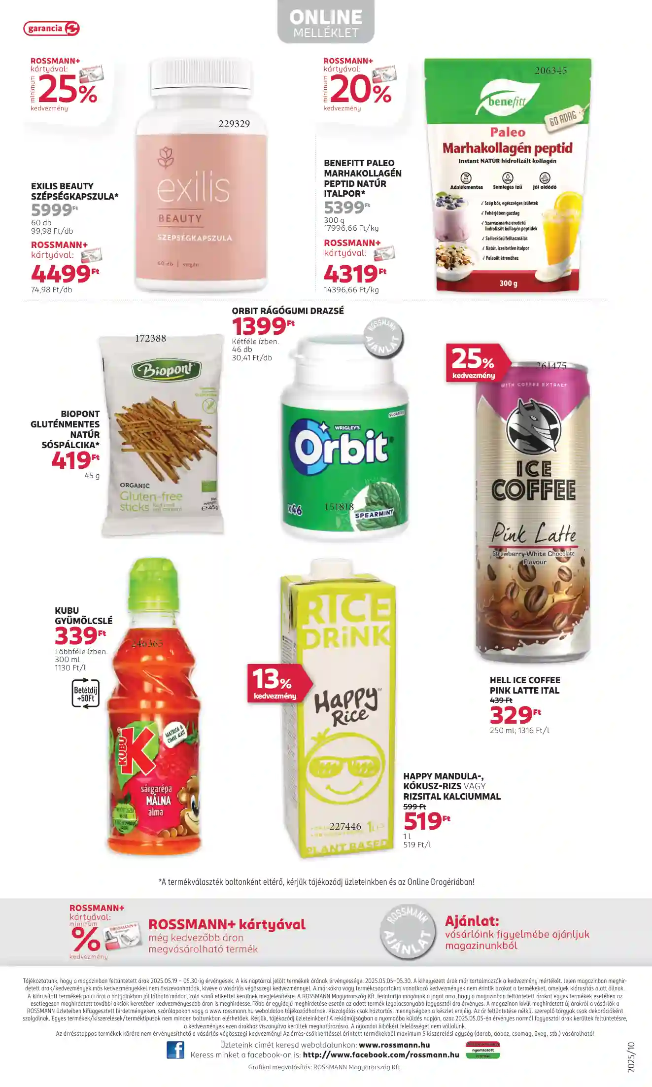 Rossmann akciós újság 21. hét (22 oldal)