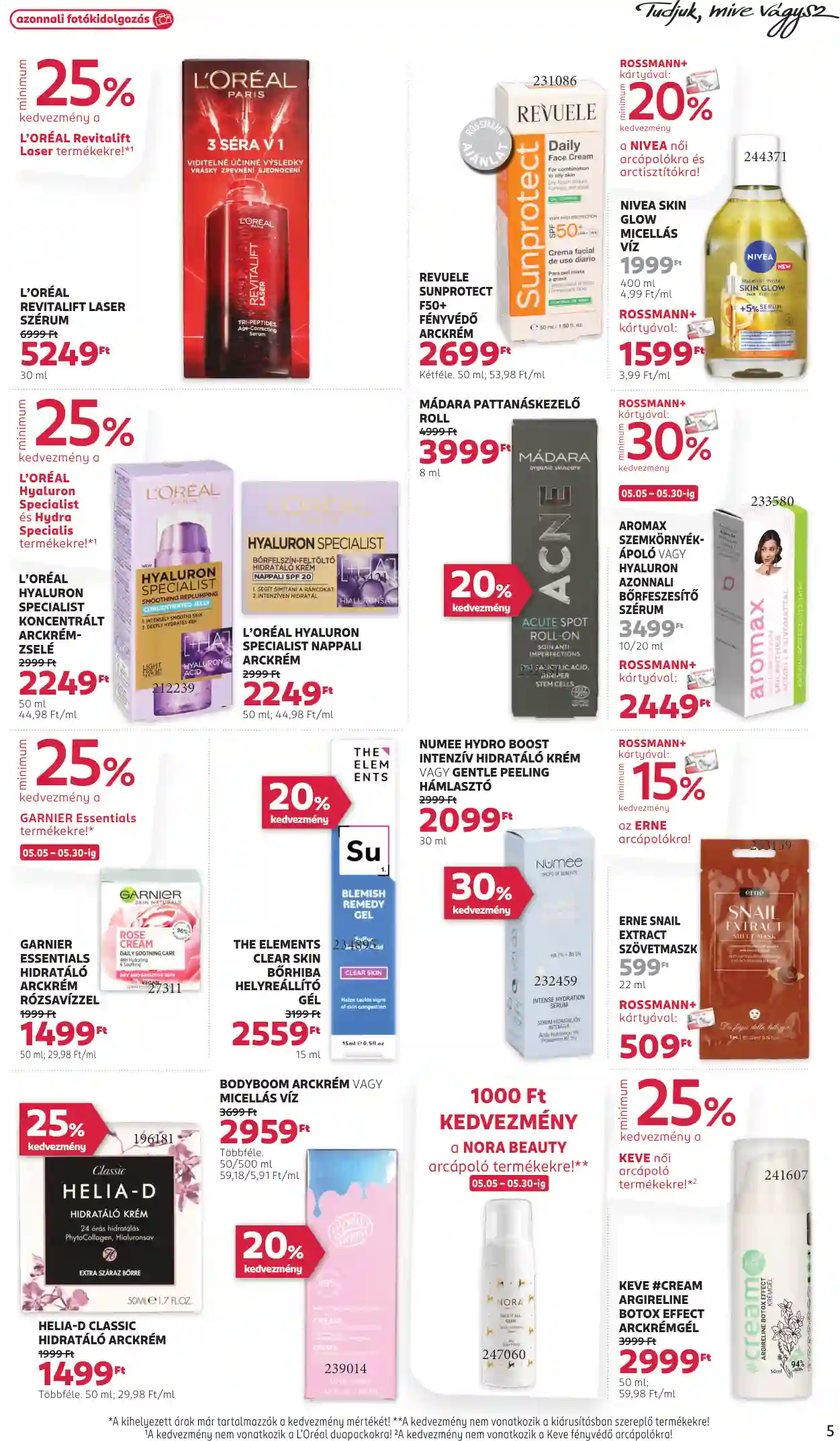Rossmann akciós újság 21. hét (26 oldal)